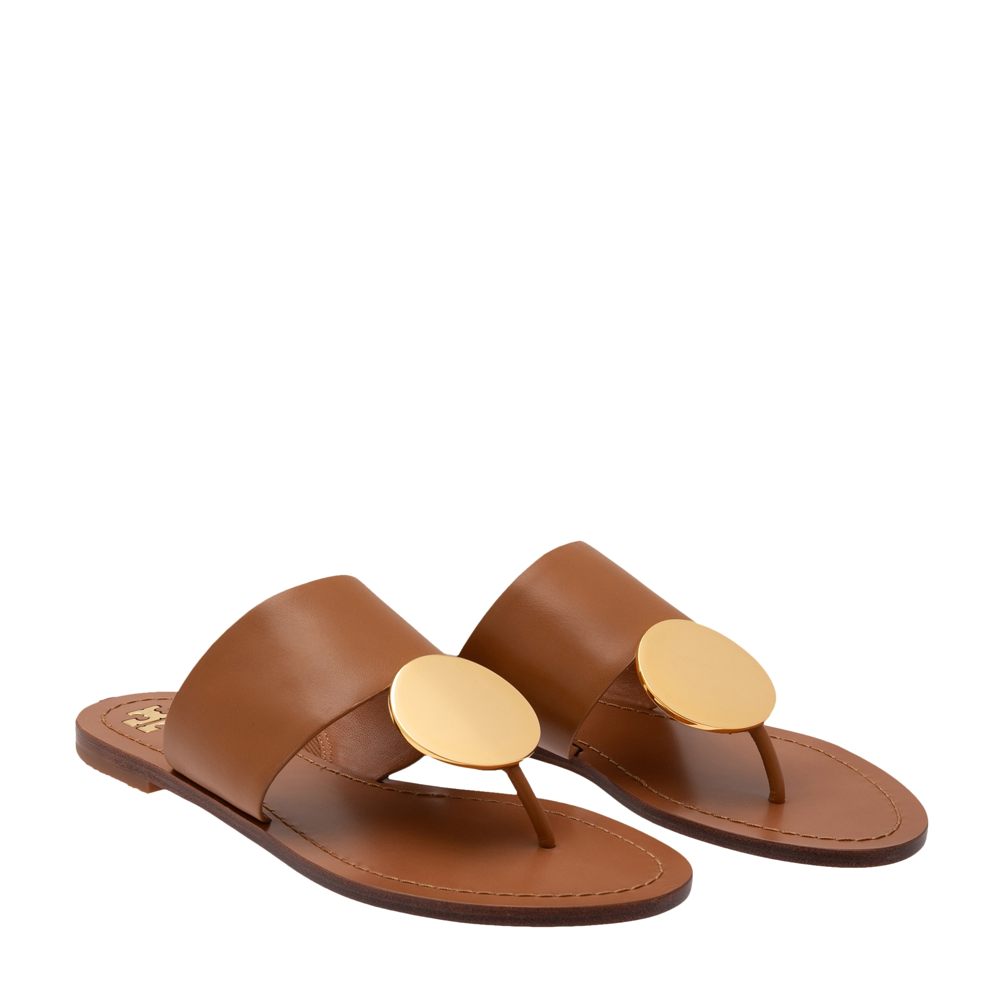 Patos sandals, Gold