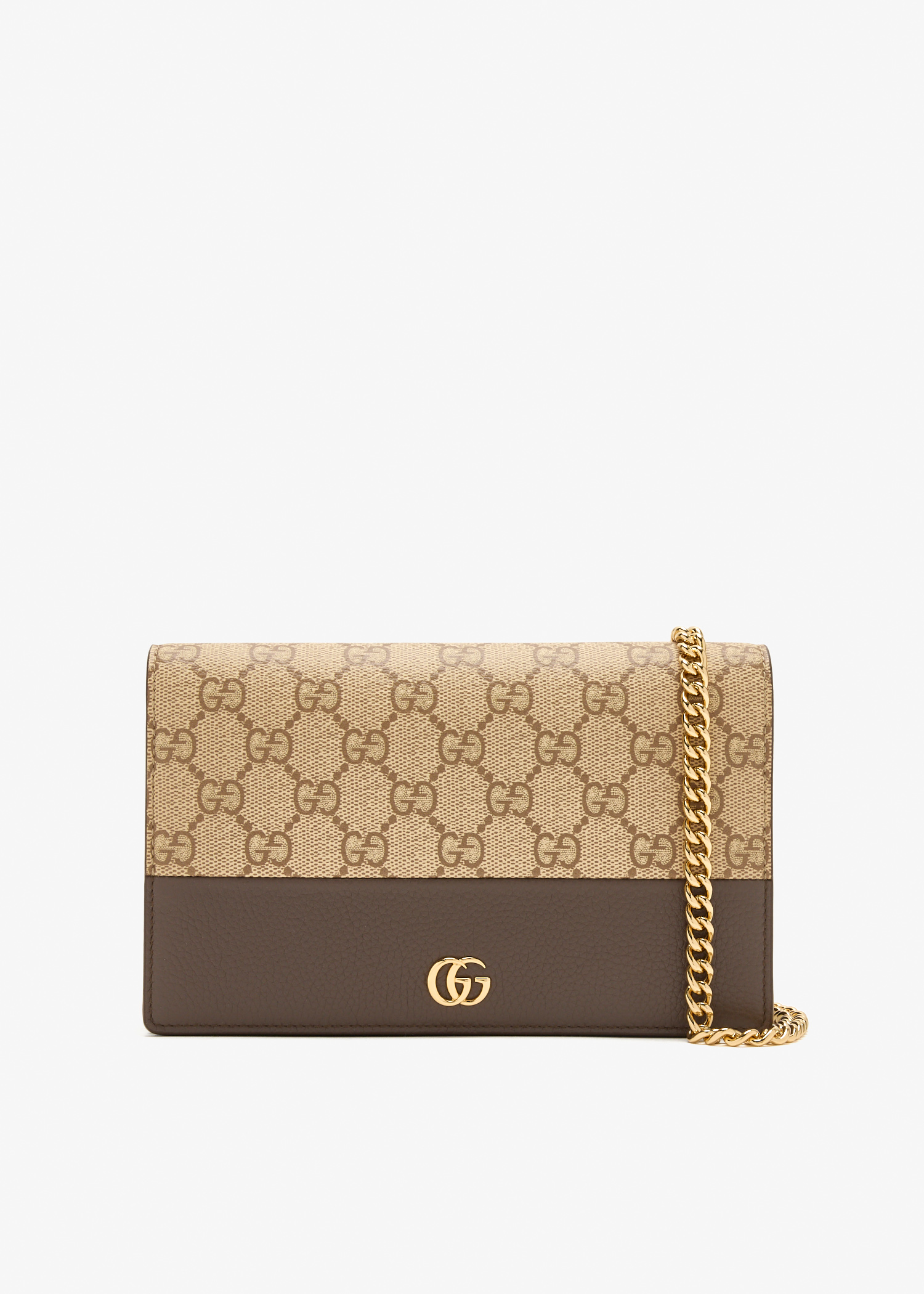 GG Marmont chain wallet, Taupe
GG Marmont chain wallet, Taupe
