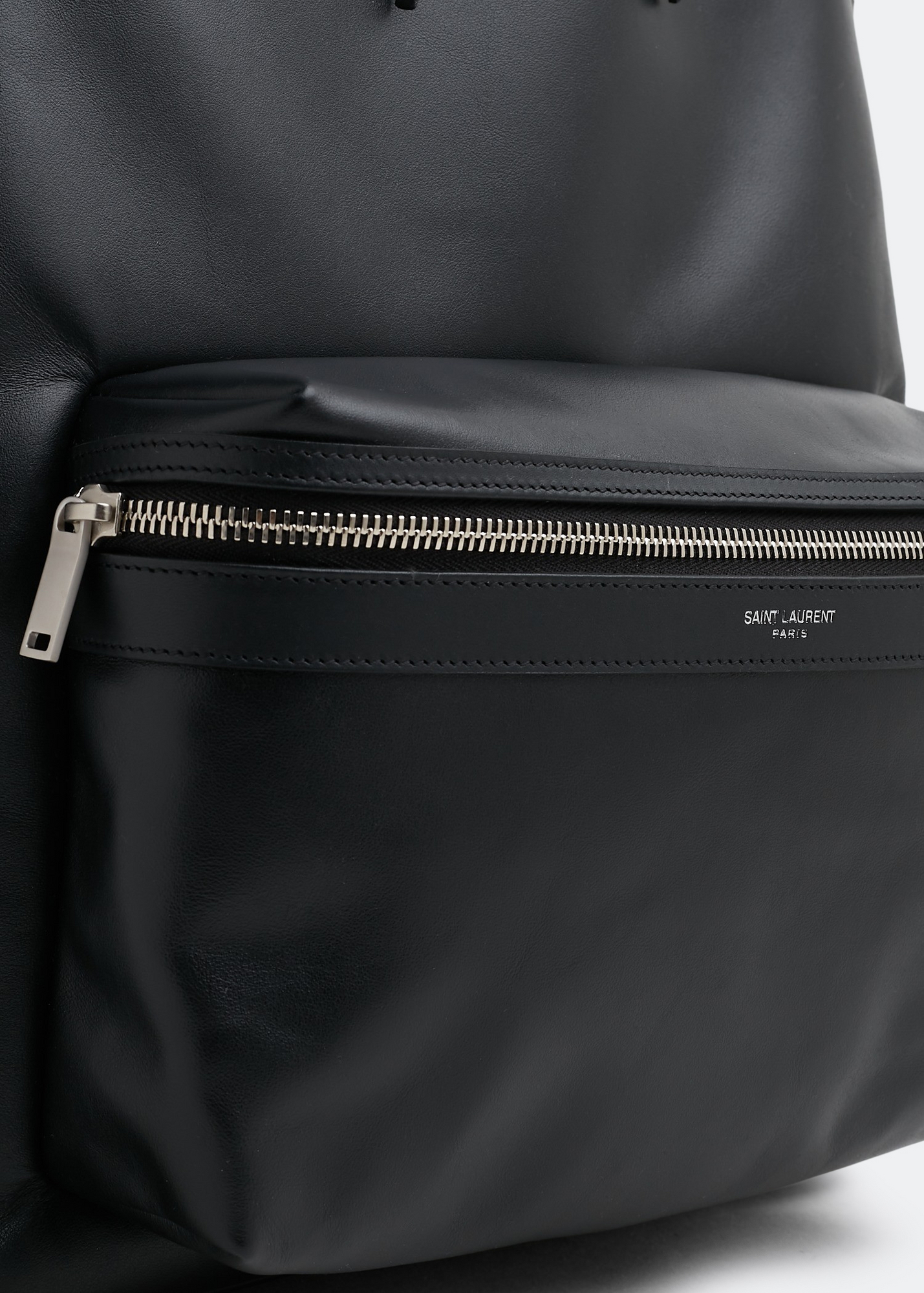City leather backpack, Black