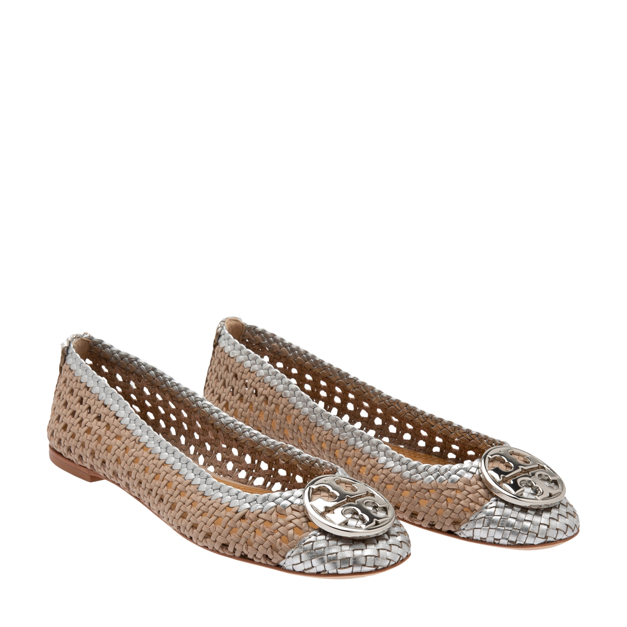 Chelsea Ballet flat, Silver