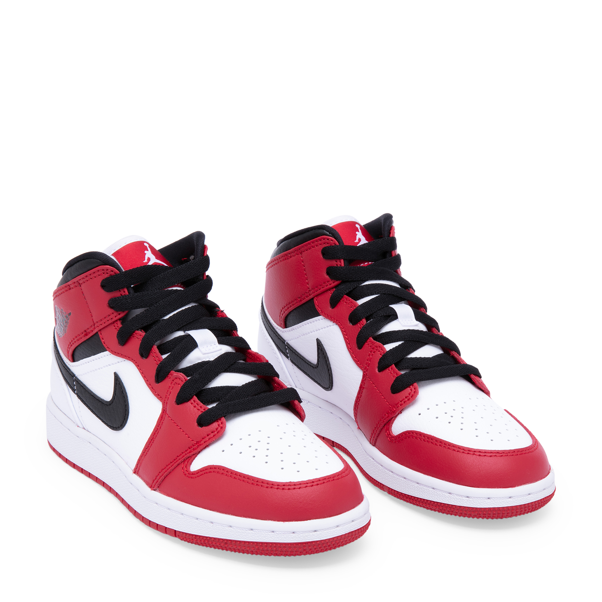 Air Jordan 1 Mid sneakers, Red