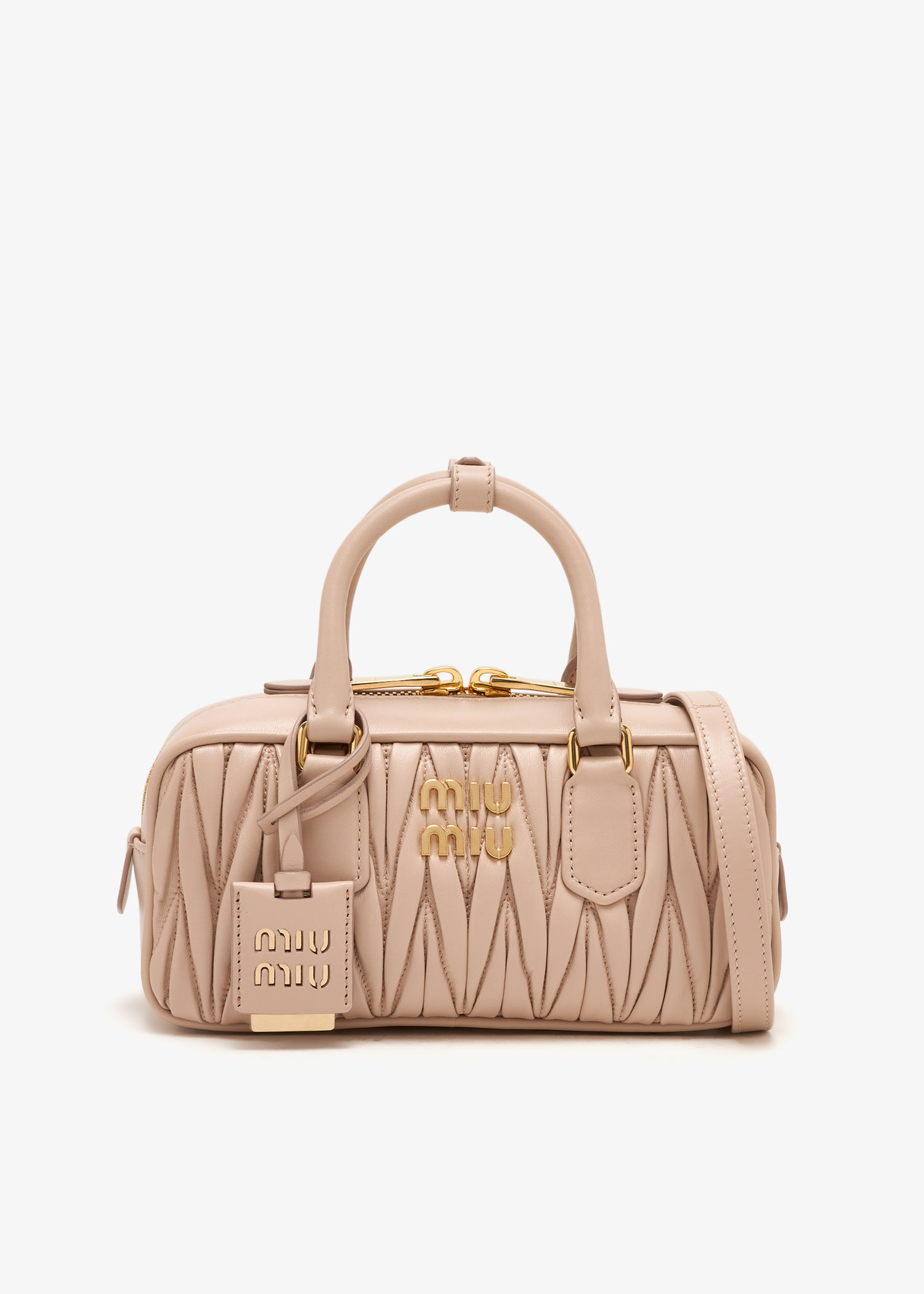 Arcadie matelassé nappa leather bag, Pink
Arcadie matelassé nappa leather bag, Pink