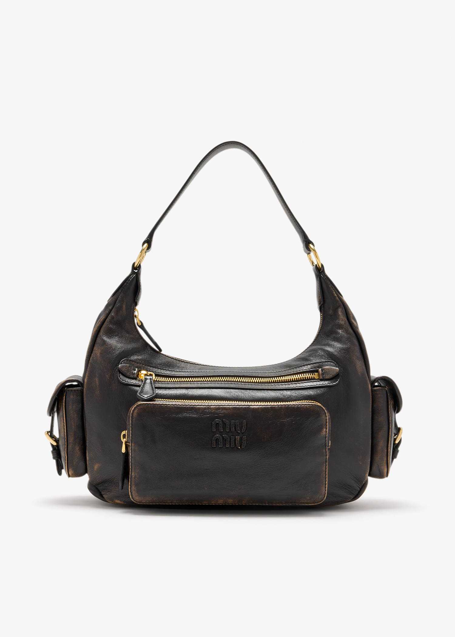 Pocket nappa leather bag, Brown
Pocket nappa leather bag, Brown
