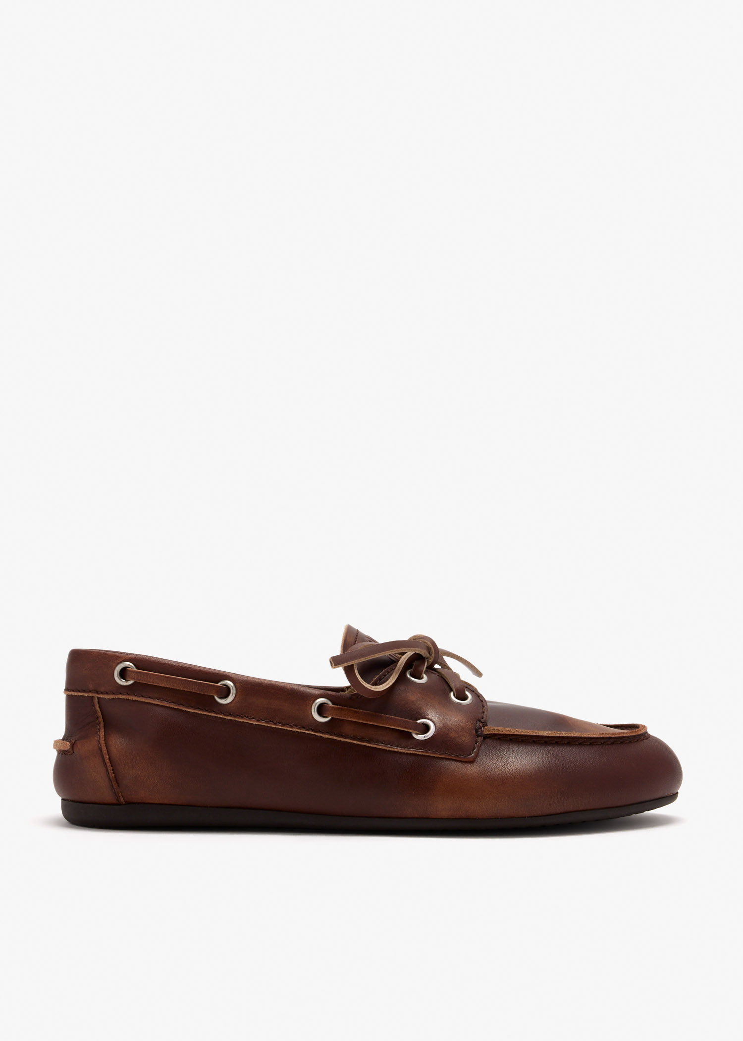 Leather boat shoes, Brown
Leather boat shoes, Brown