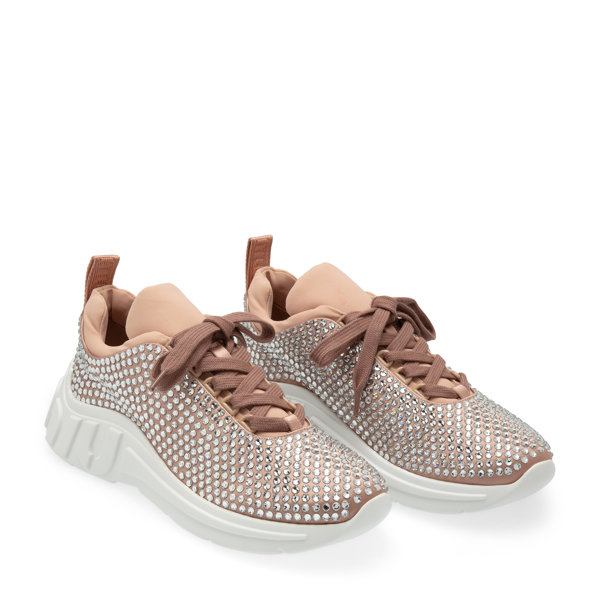 Satin sneakers, Beige
Satin sneakers, Beige