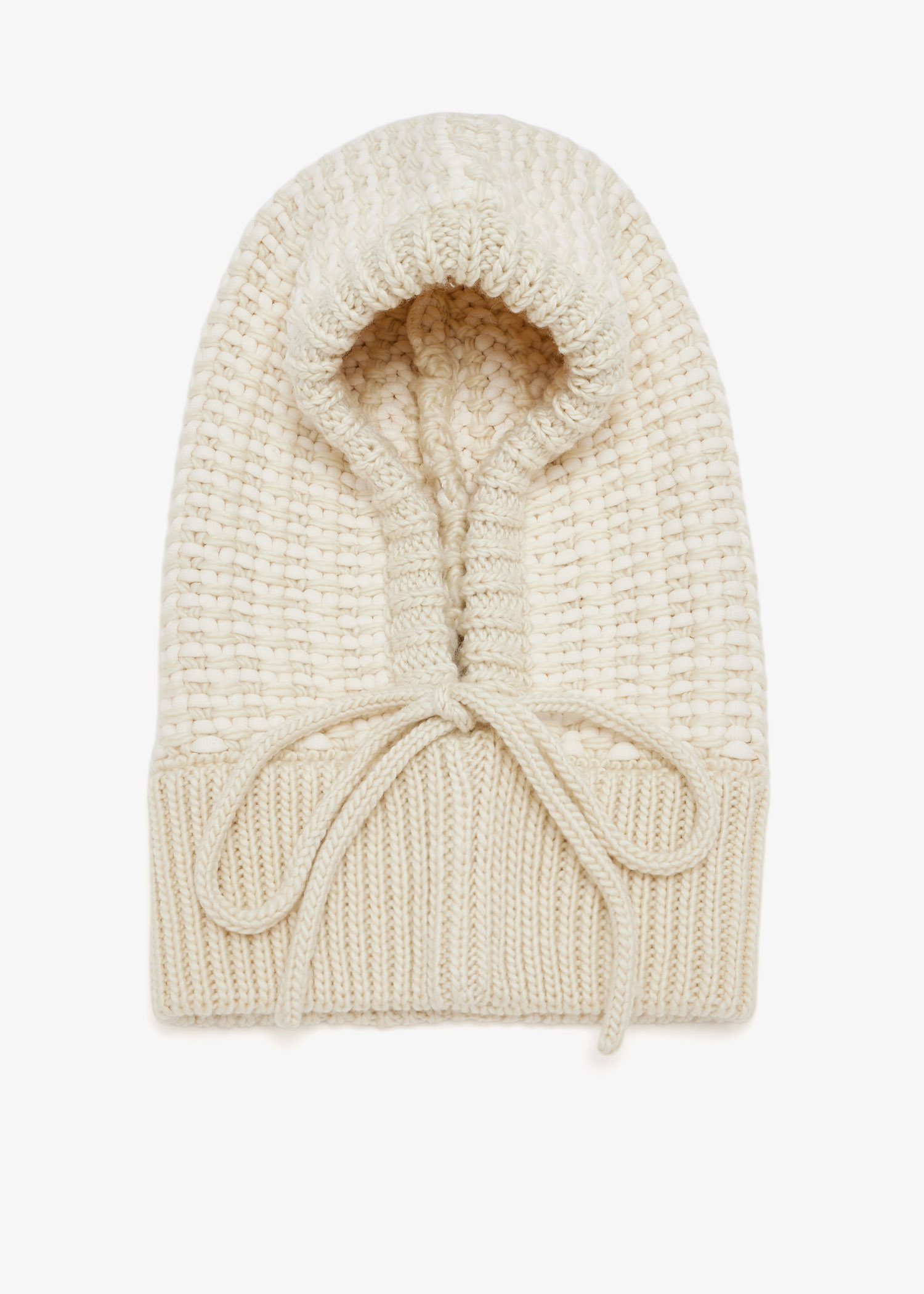 Wool blend hood, Cream
Wool blend hood, Cream