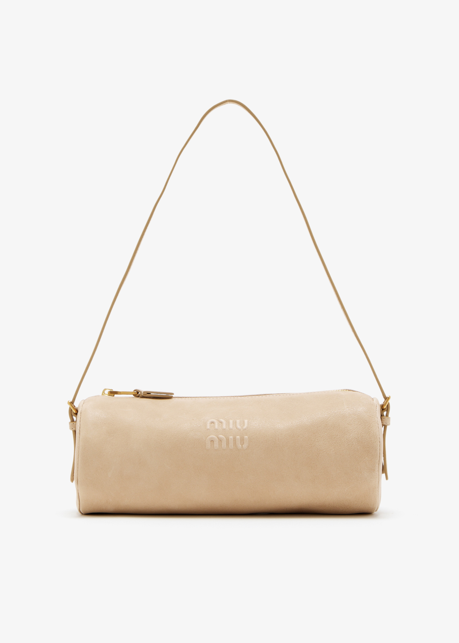 Nappa leather pouch, Beige
Nappa leather pouch, Beige