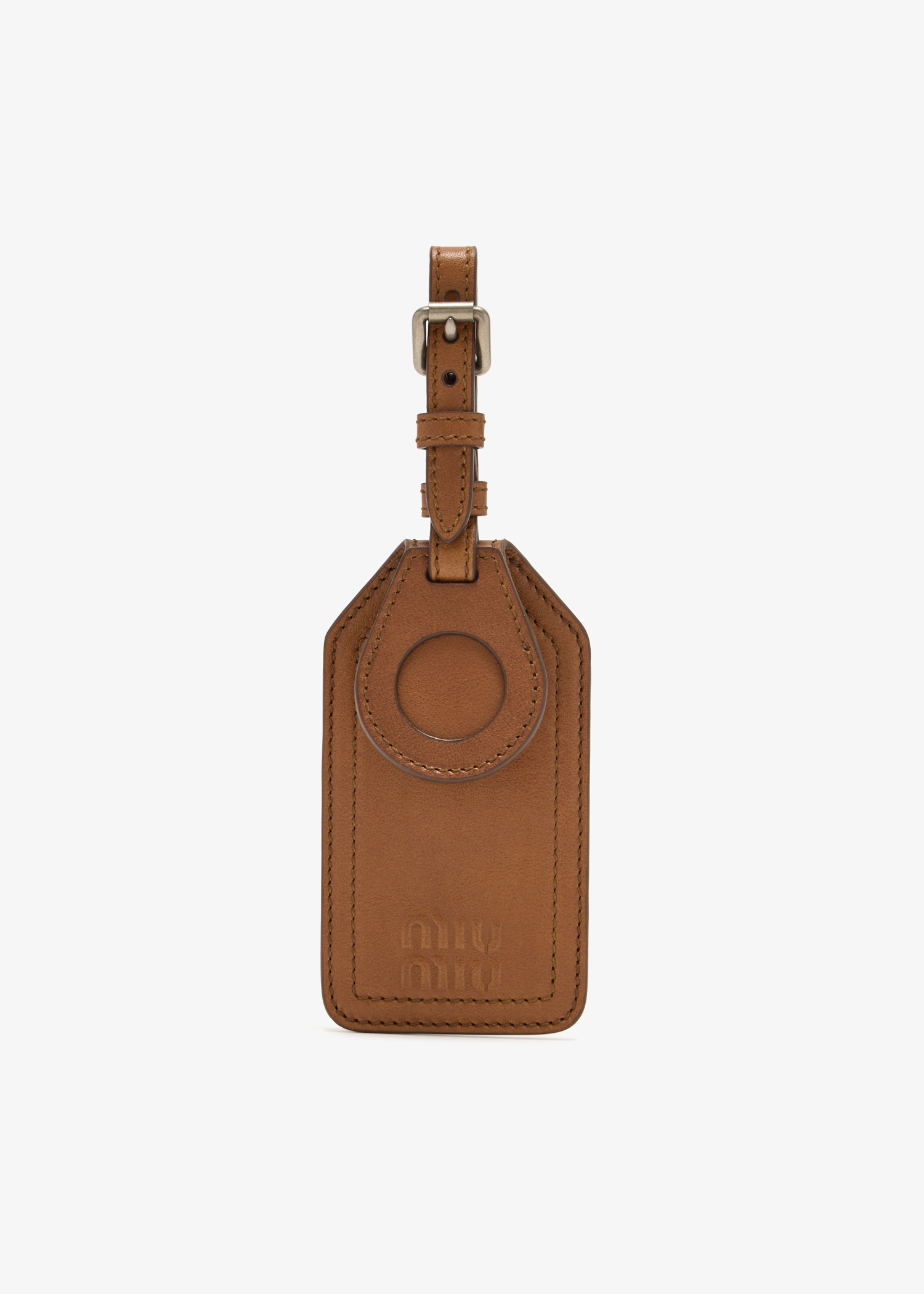 Trick leather name tag, Brown
Trick leather name tag, Brown