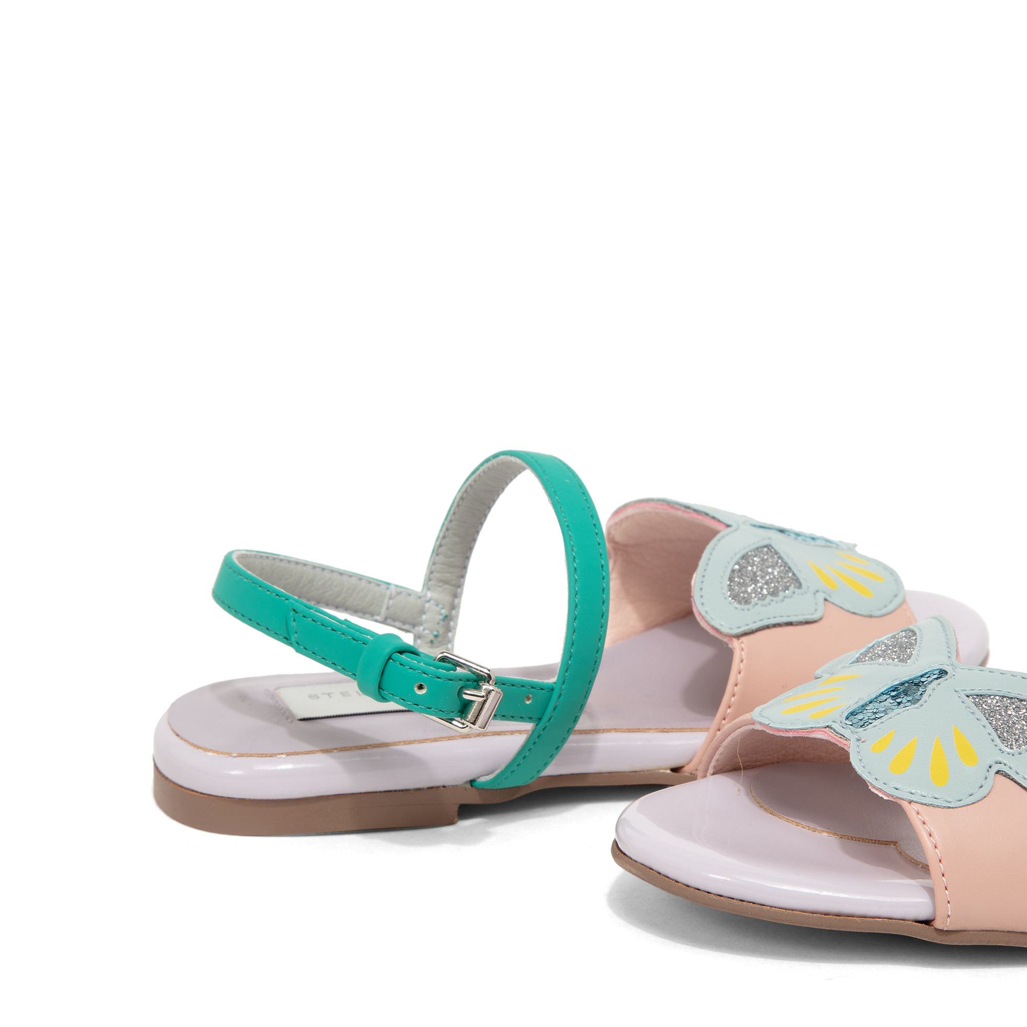 Butterfly sandals, Blue