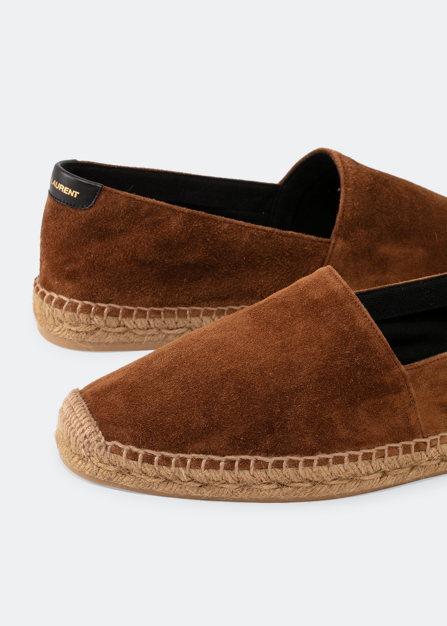 Suede espadrilles, Brown