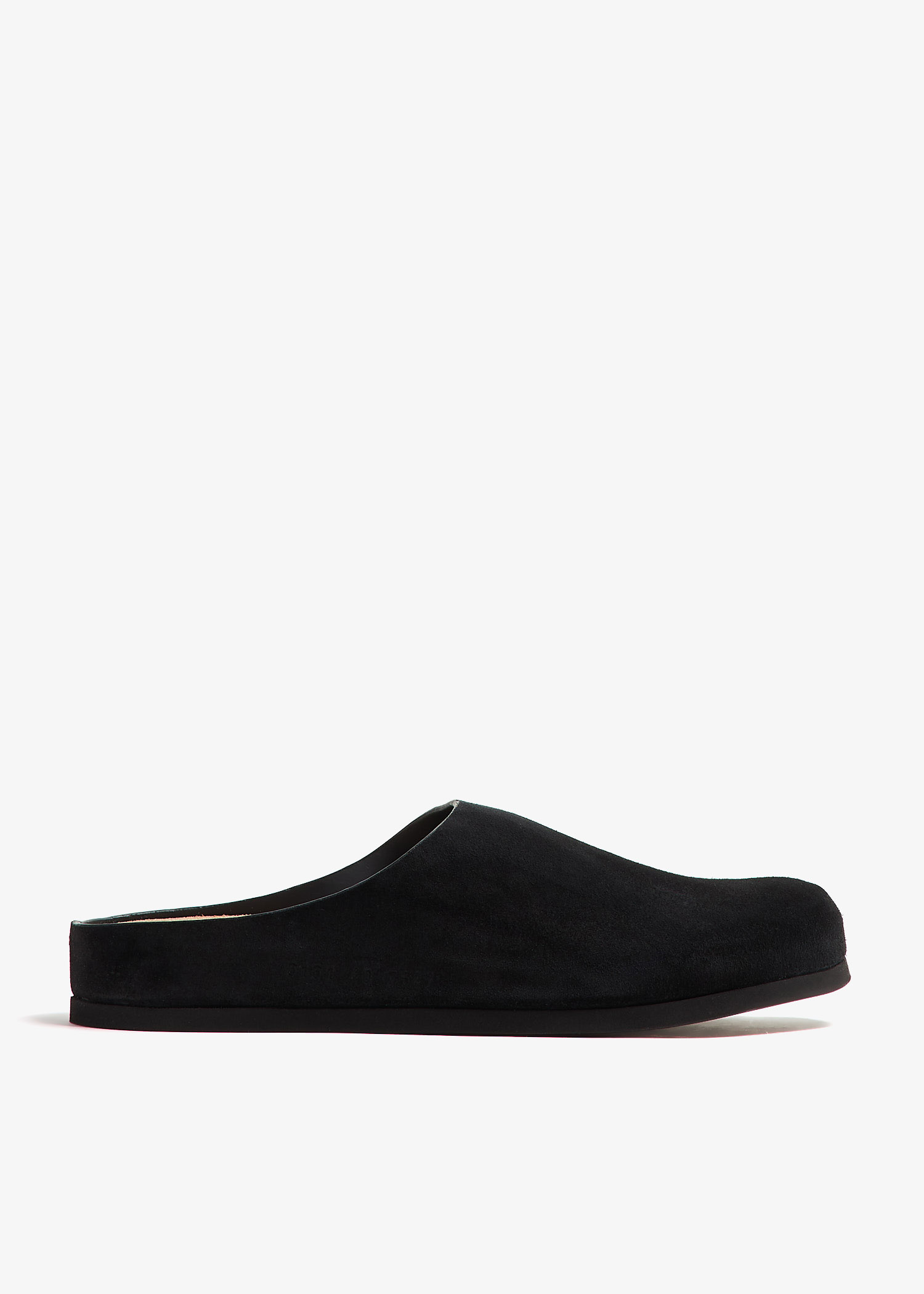 Suede clogs, Black
Suede clogs, Black