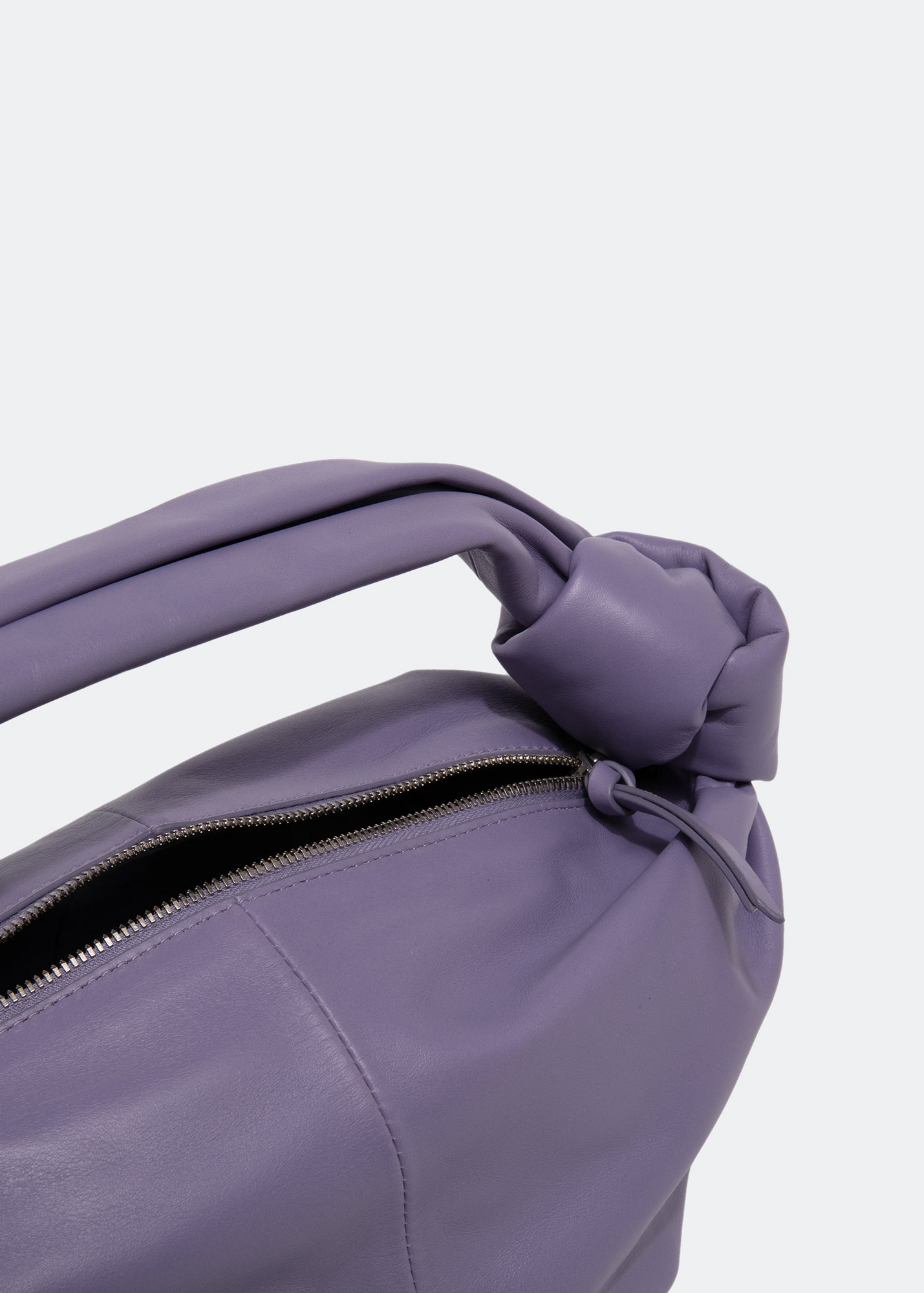 Double knot bag, Purple
