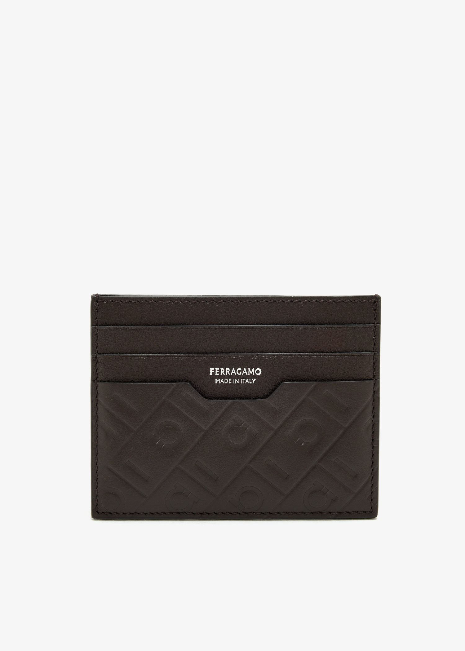 Monogram card holder, Brown
Monogram card holder, Brown