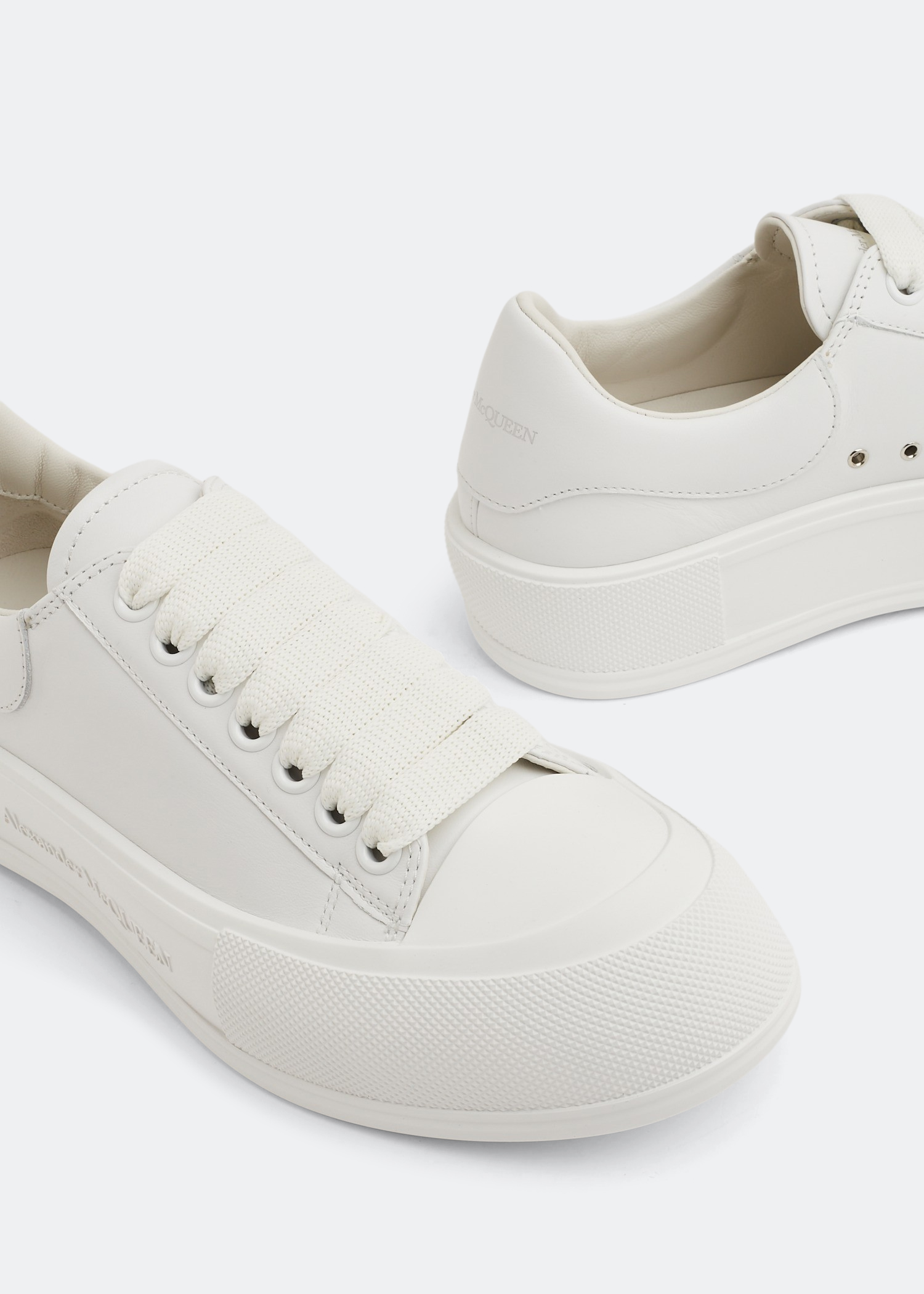 Deck Plimsoll sneakers, White 
Deck Plimsoll sneakers, White