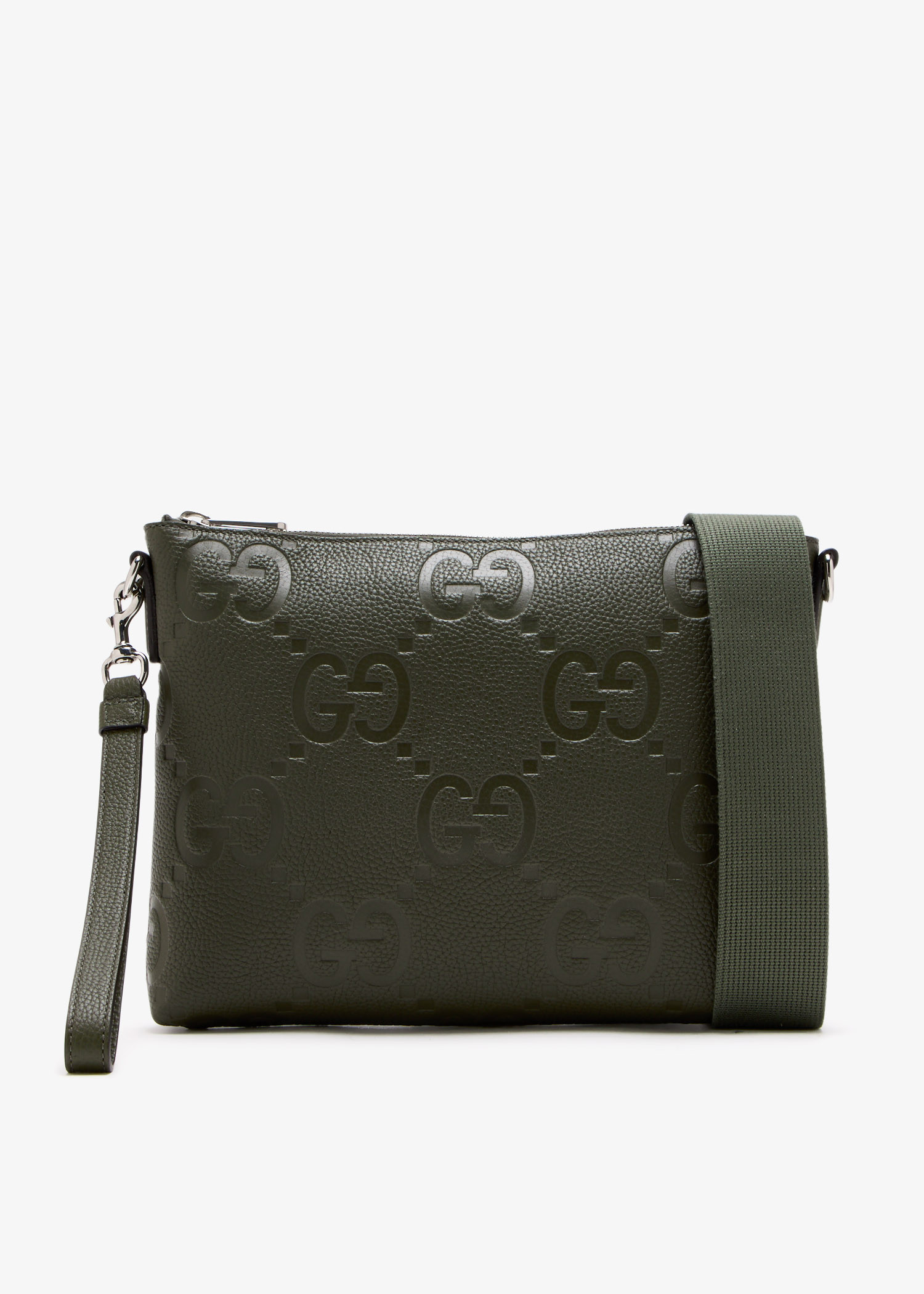 Jumbo GG medium messenger bag, Khaki
Jumbo GG medium messenger bag, Khaki