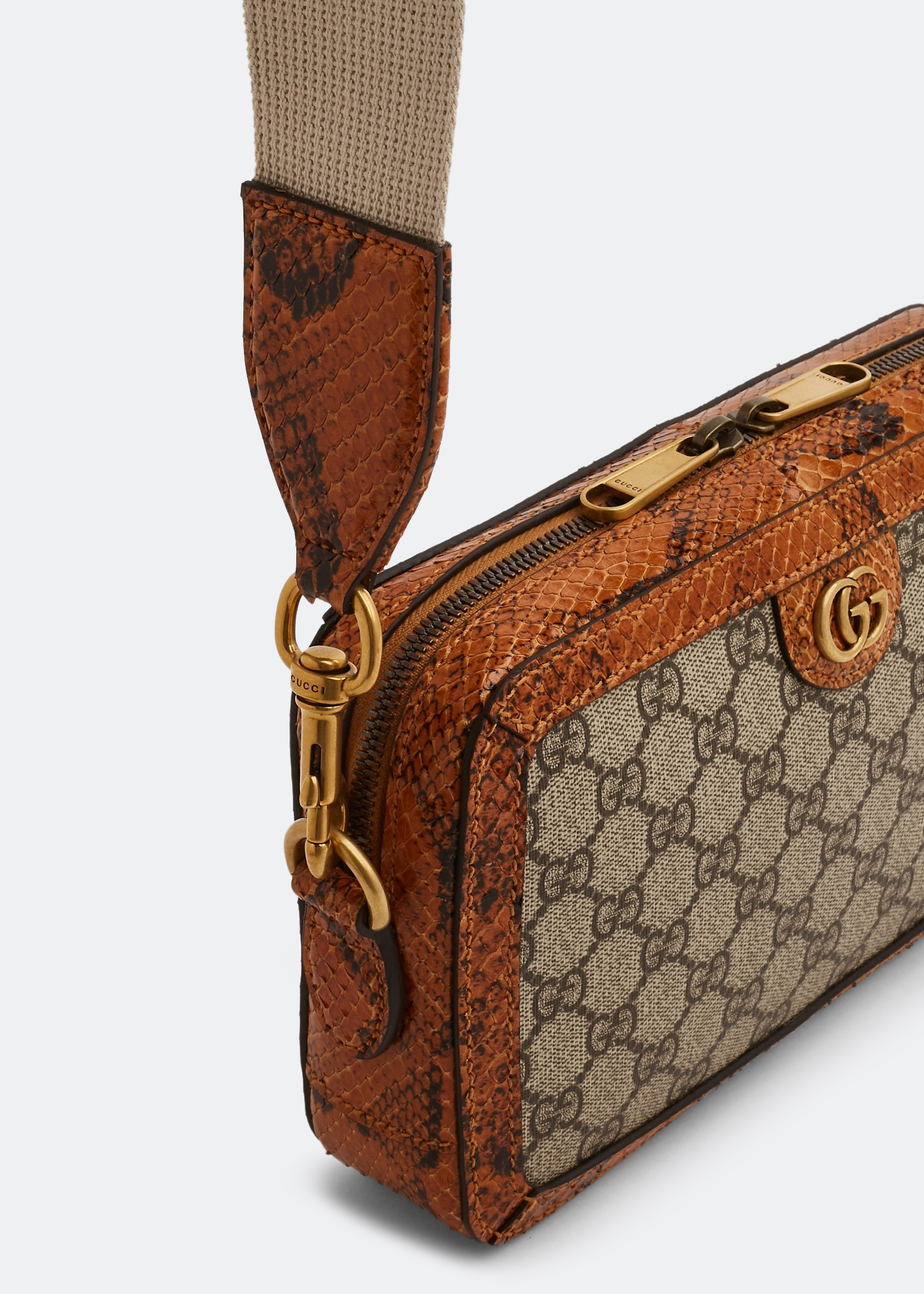 GG pouch, Beige