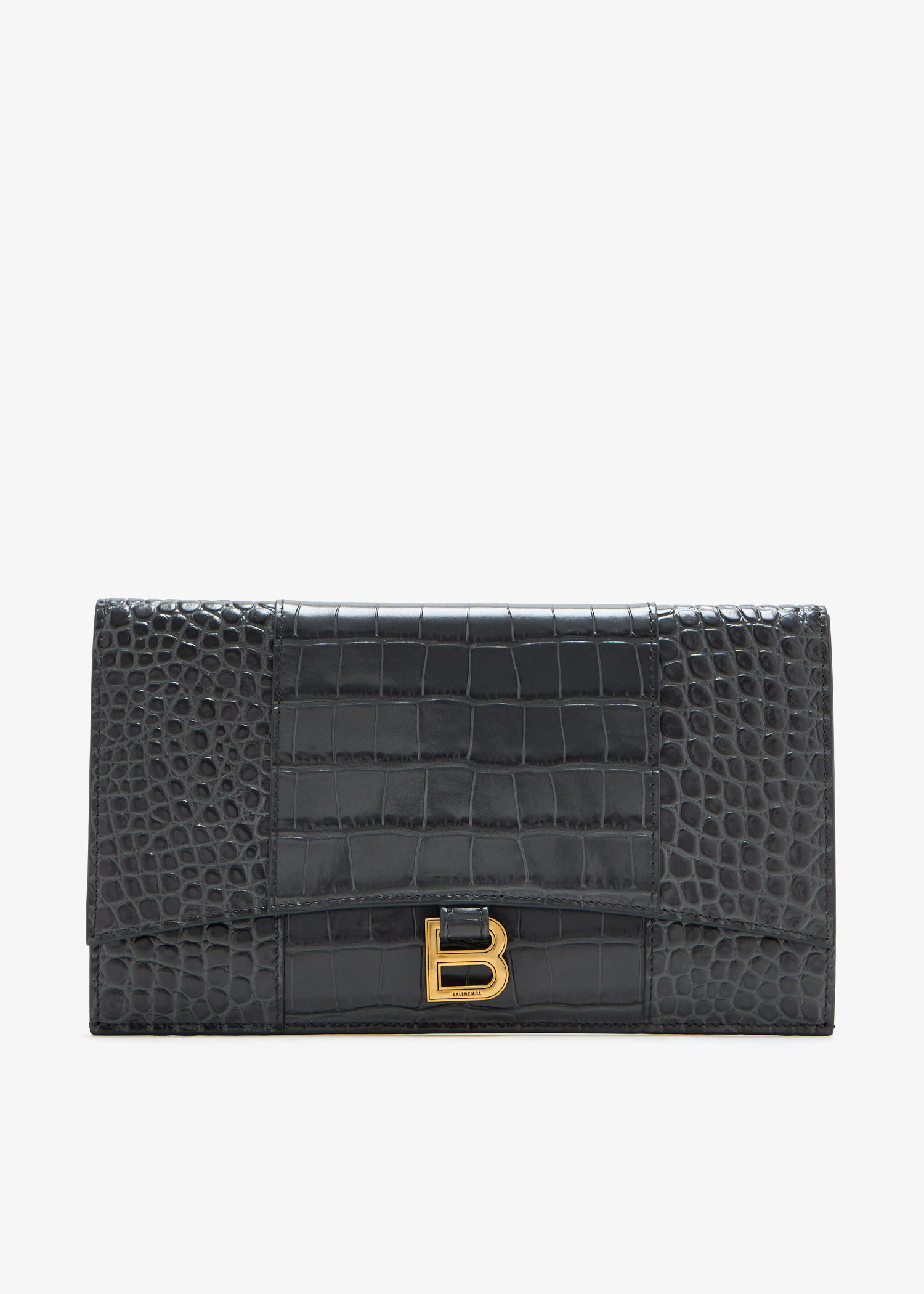 Hourglass flat pouch, Grey
Hourglass flat pouch, Grey