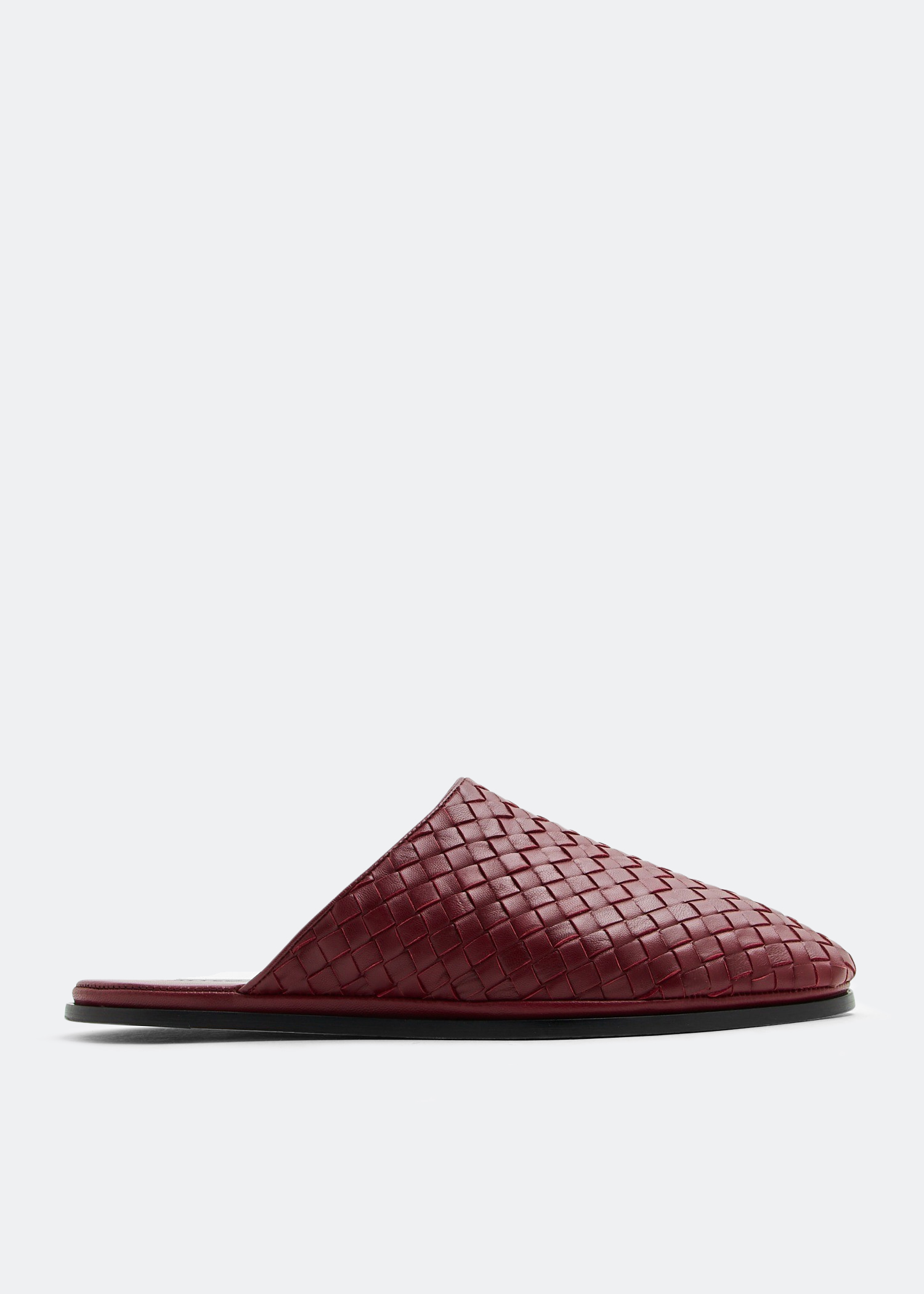 Open back slippers, Burgundy
Open back slippers, Burgundy