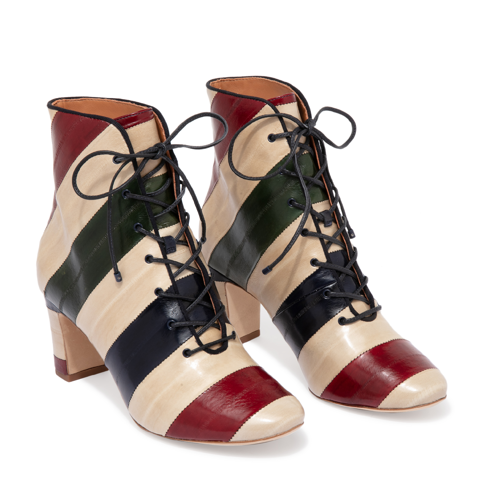 Vienna boots, Multi-coloured