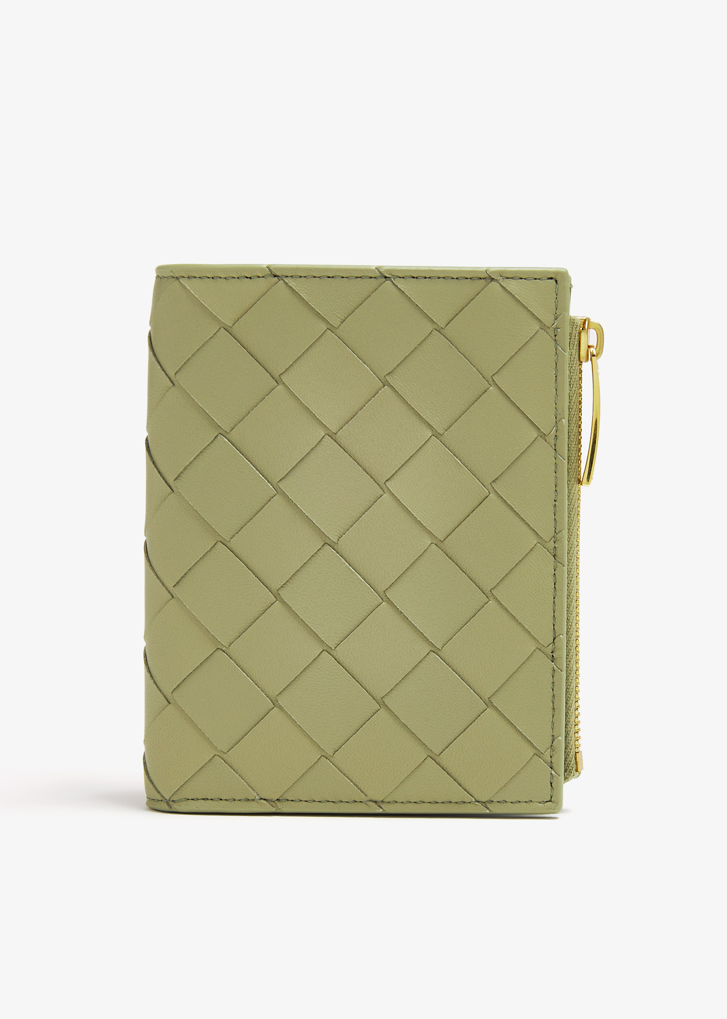 Small bi-fold zip wallet, Green
Small bi-fold zip wallet, Green