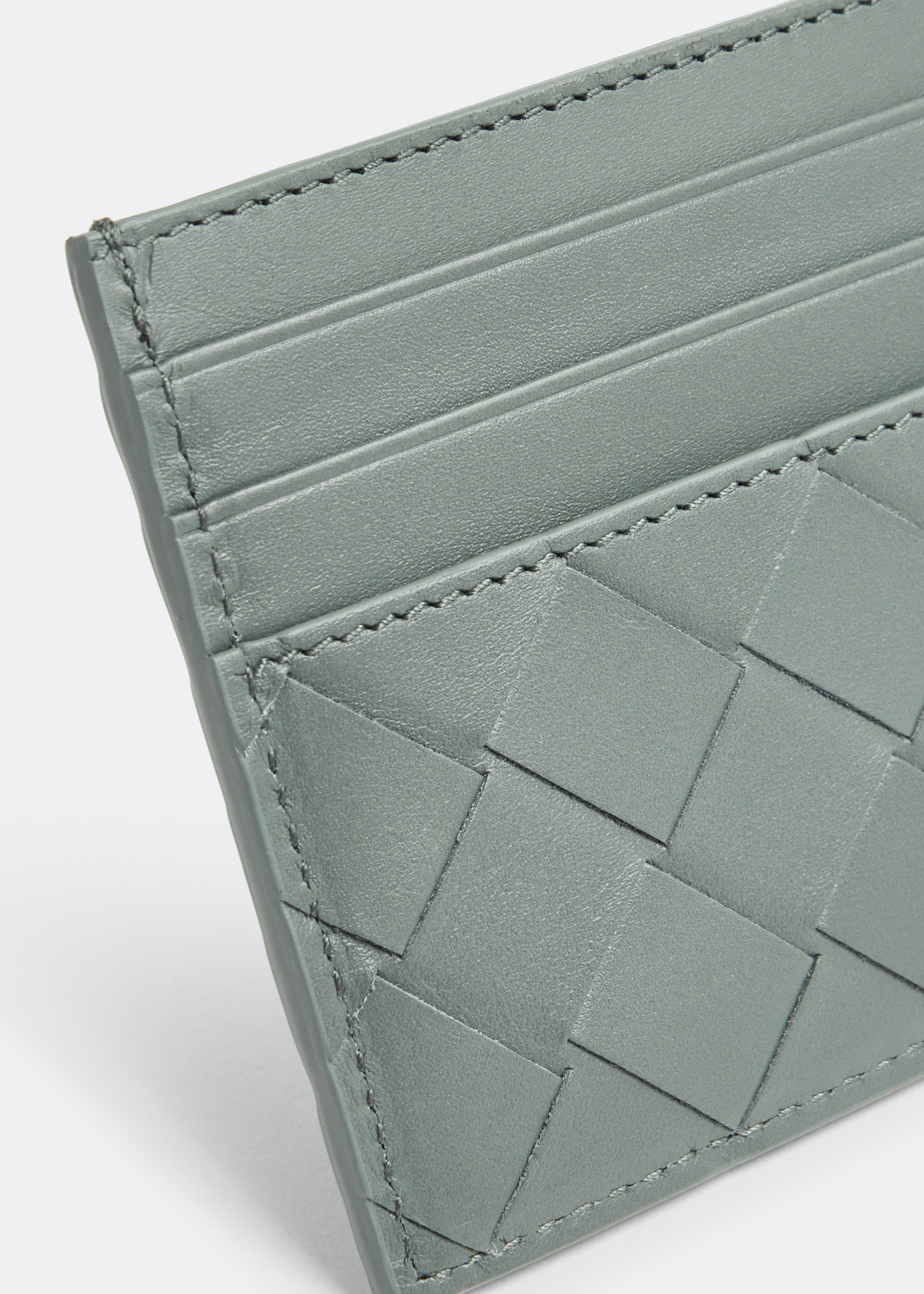Intrecciato card case, Grey
Intrecciato card case, Grey