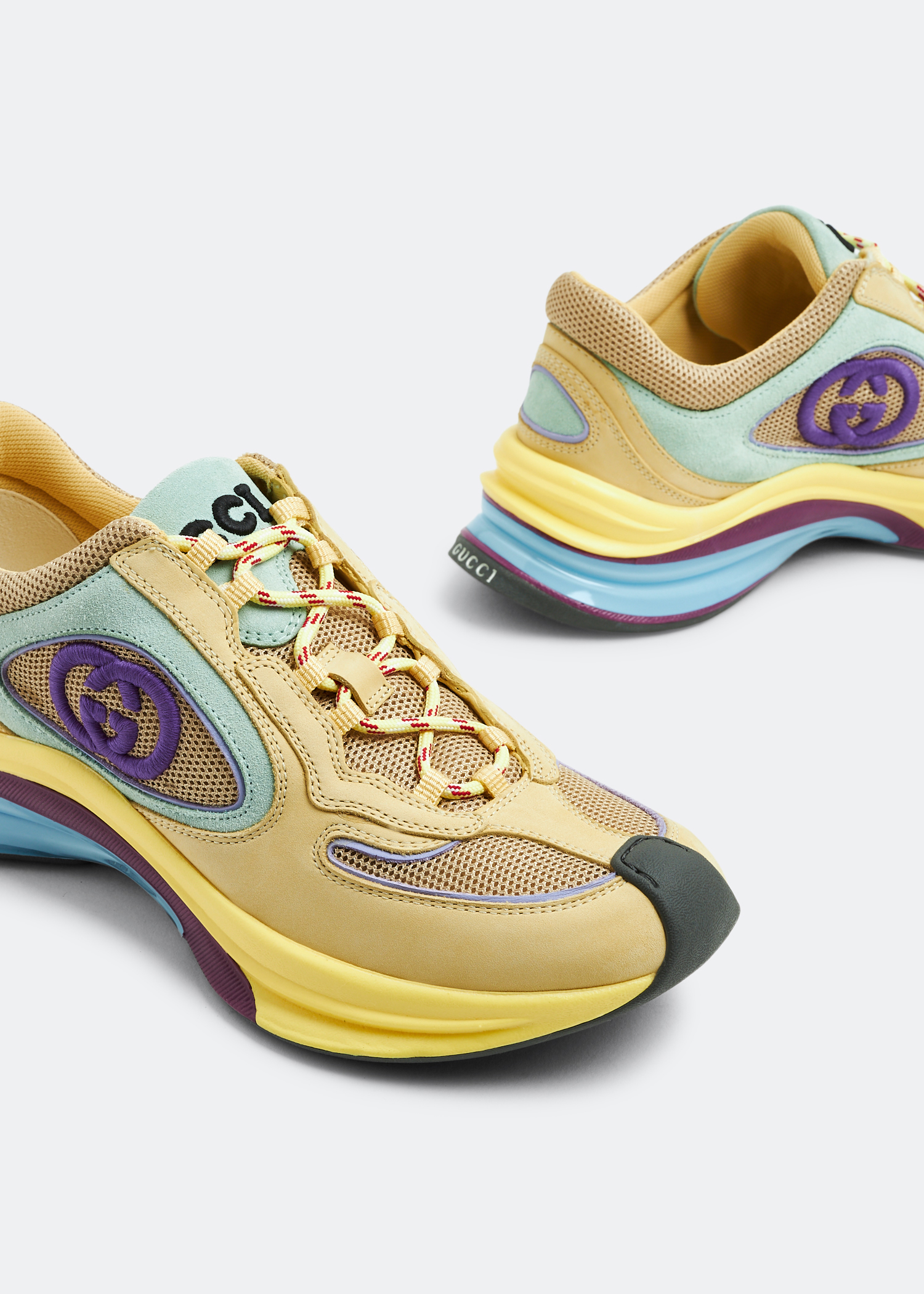 Gucci Run sneakers, Yellow