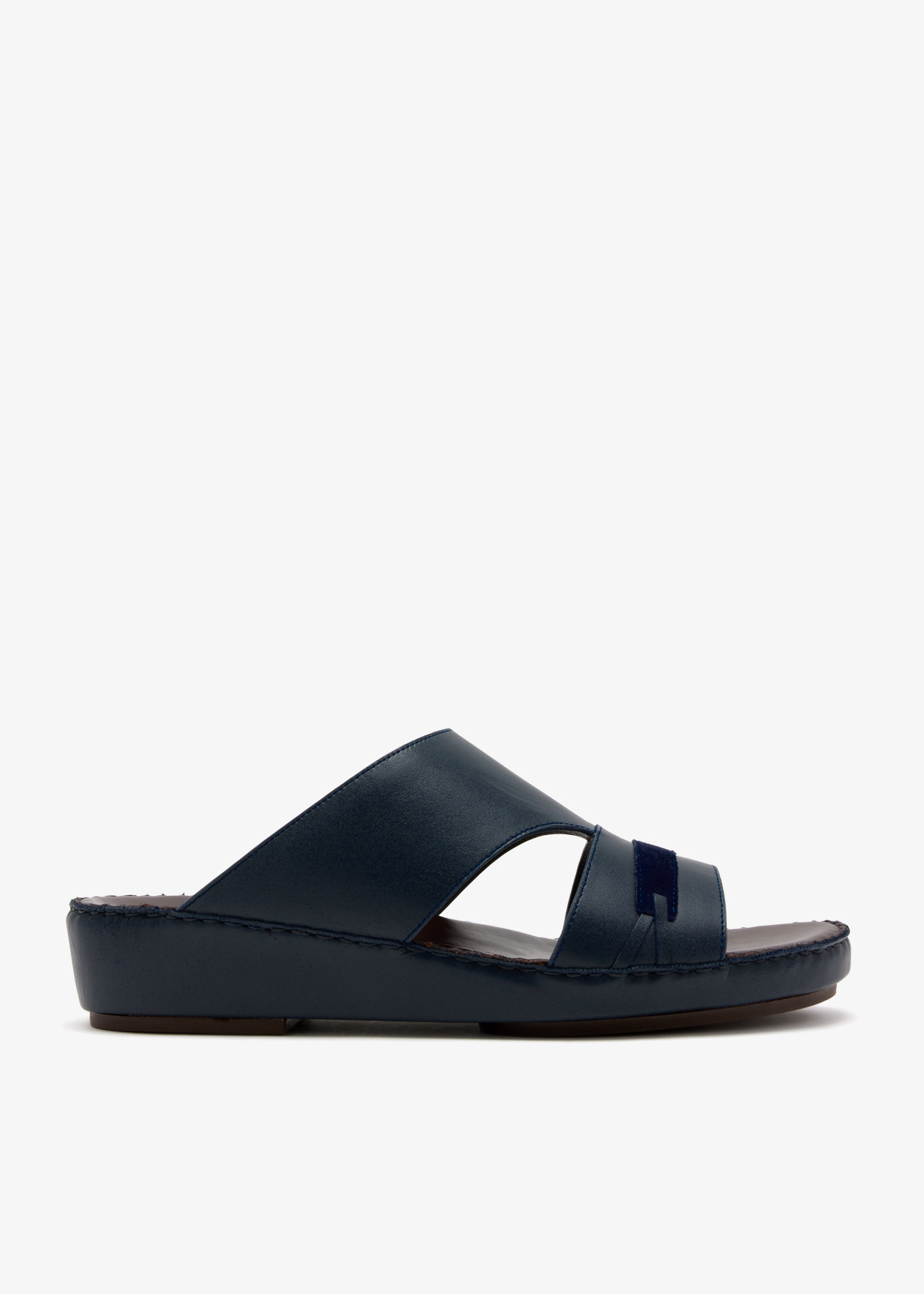 Leather sandals, Navy
Leather sandals, Navy