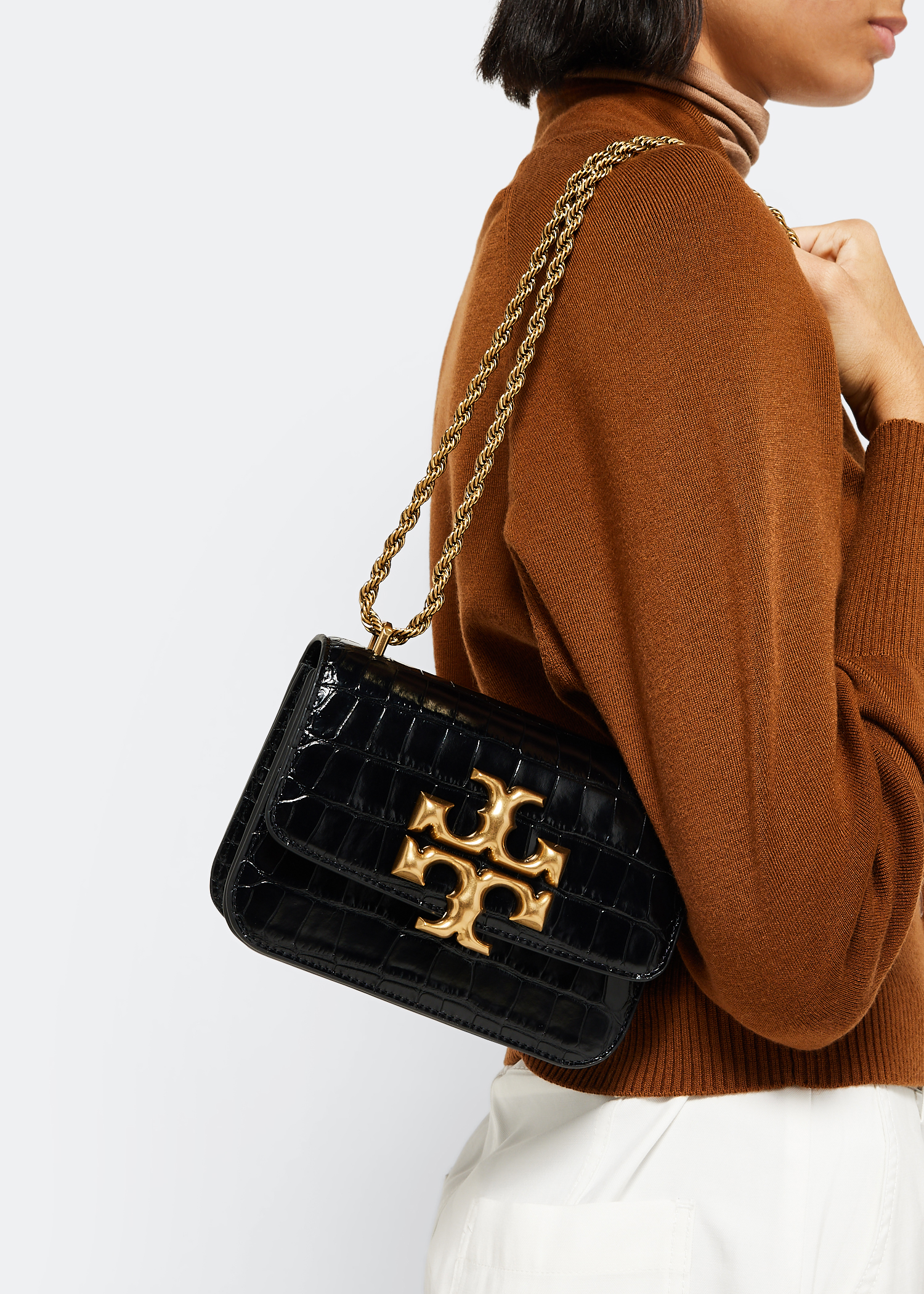 Eleanor small crossbody bag, Black