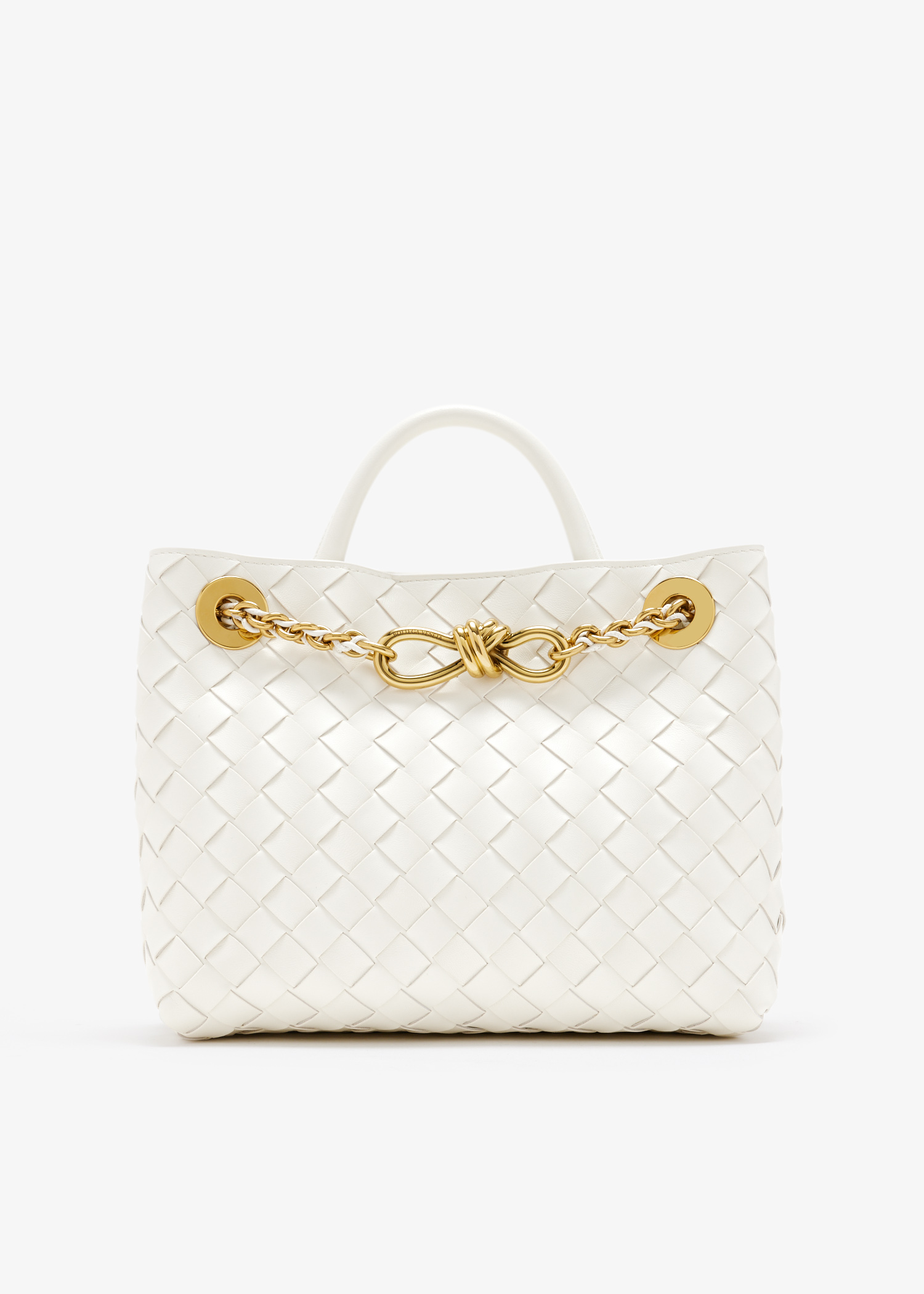 Small Andiamo Chain bag, White
Small Andiamo Chain bag, White