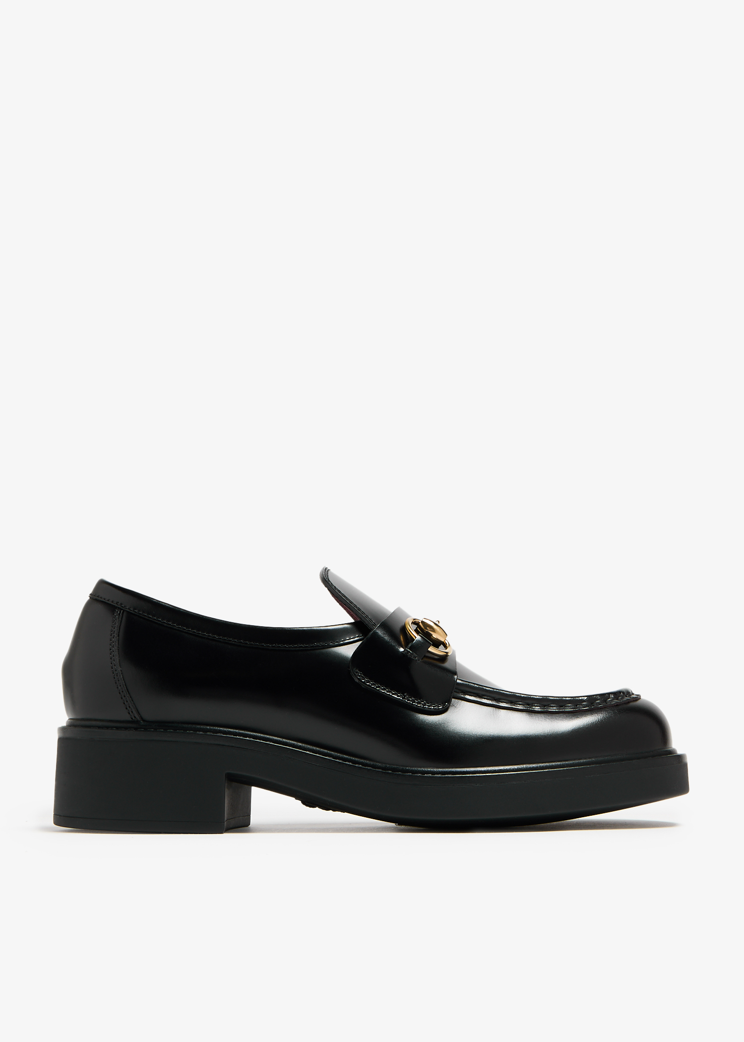 Horsebit lug sole loafers, Black
Horsebit lug sole loafers, Black