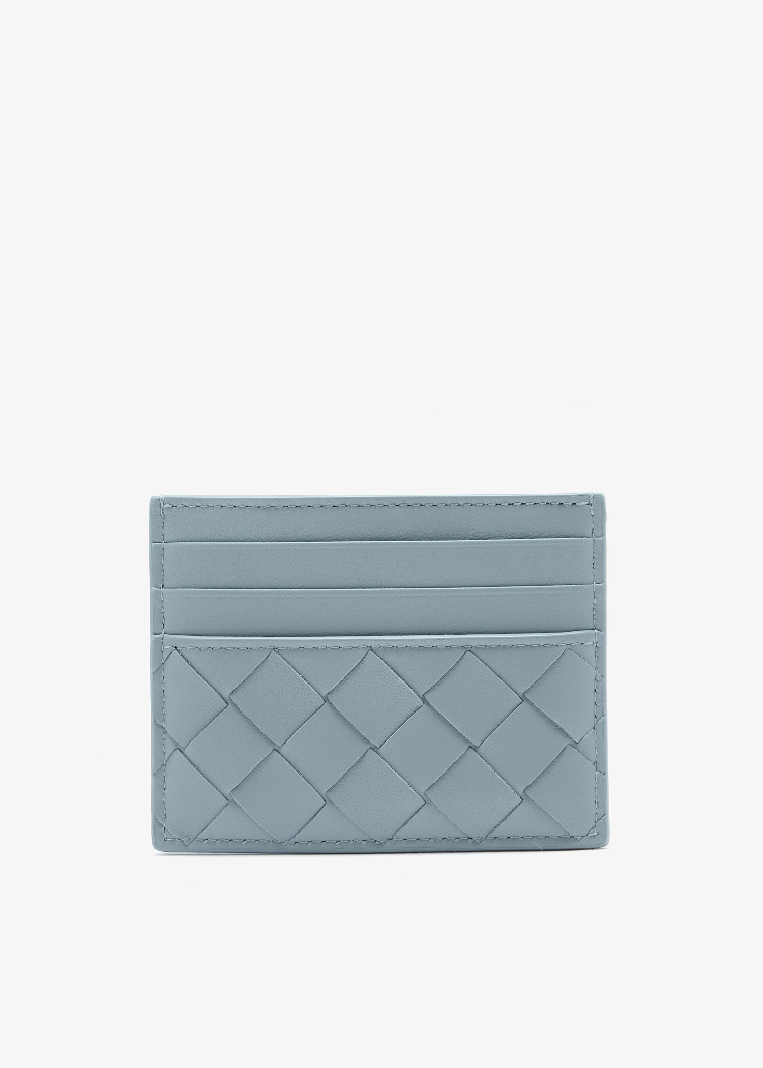 Inntrecciato card case, Blue
Inntrecciato card case, Blue