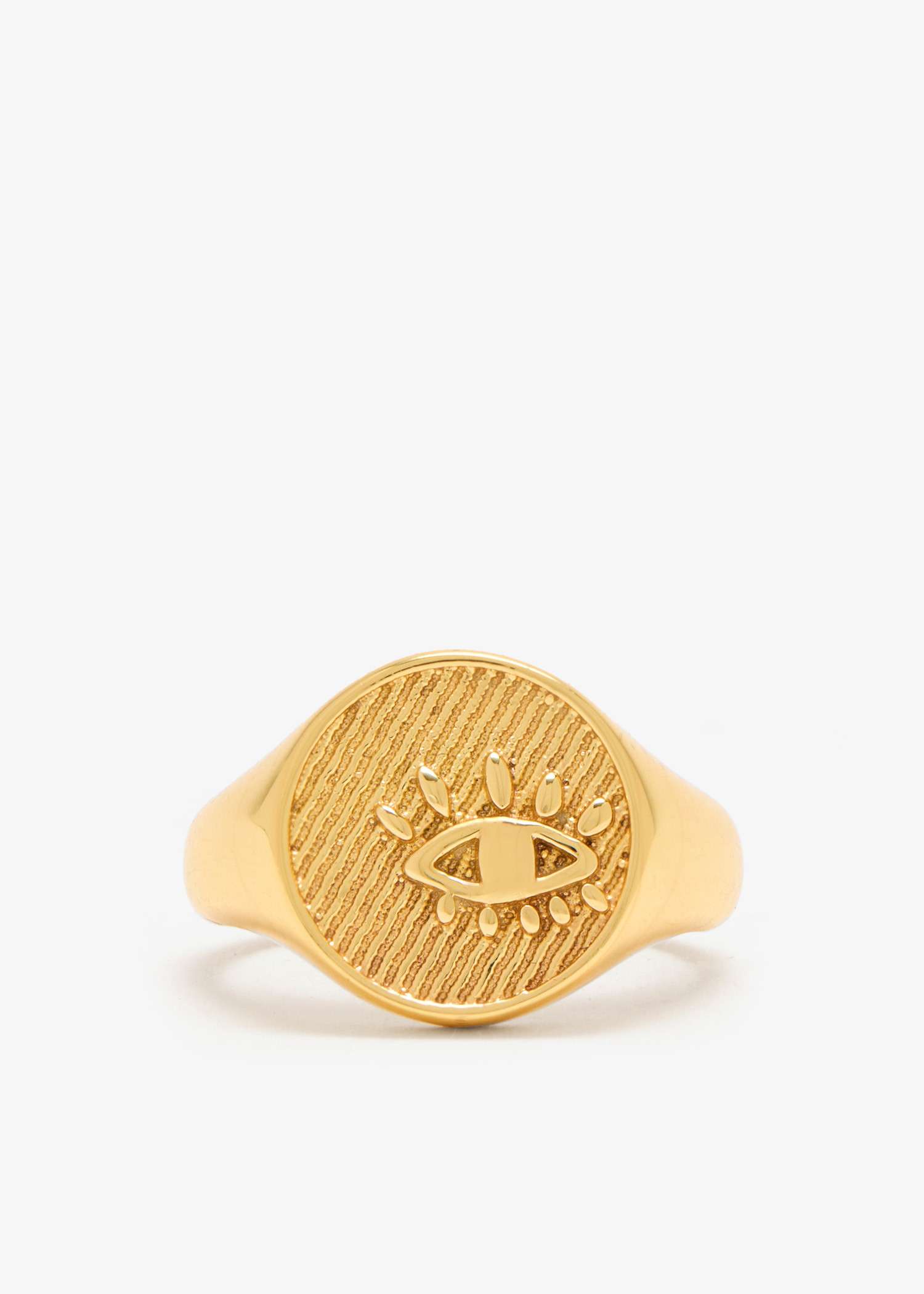 Eye signet ring, Gold
Eye signet ring, Gold