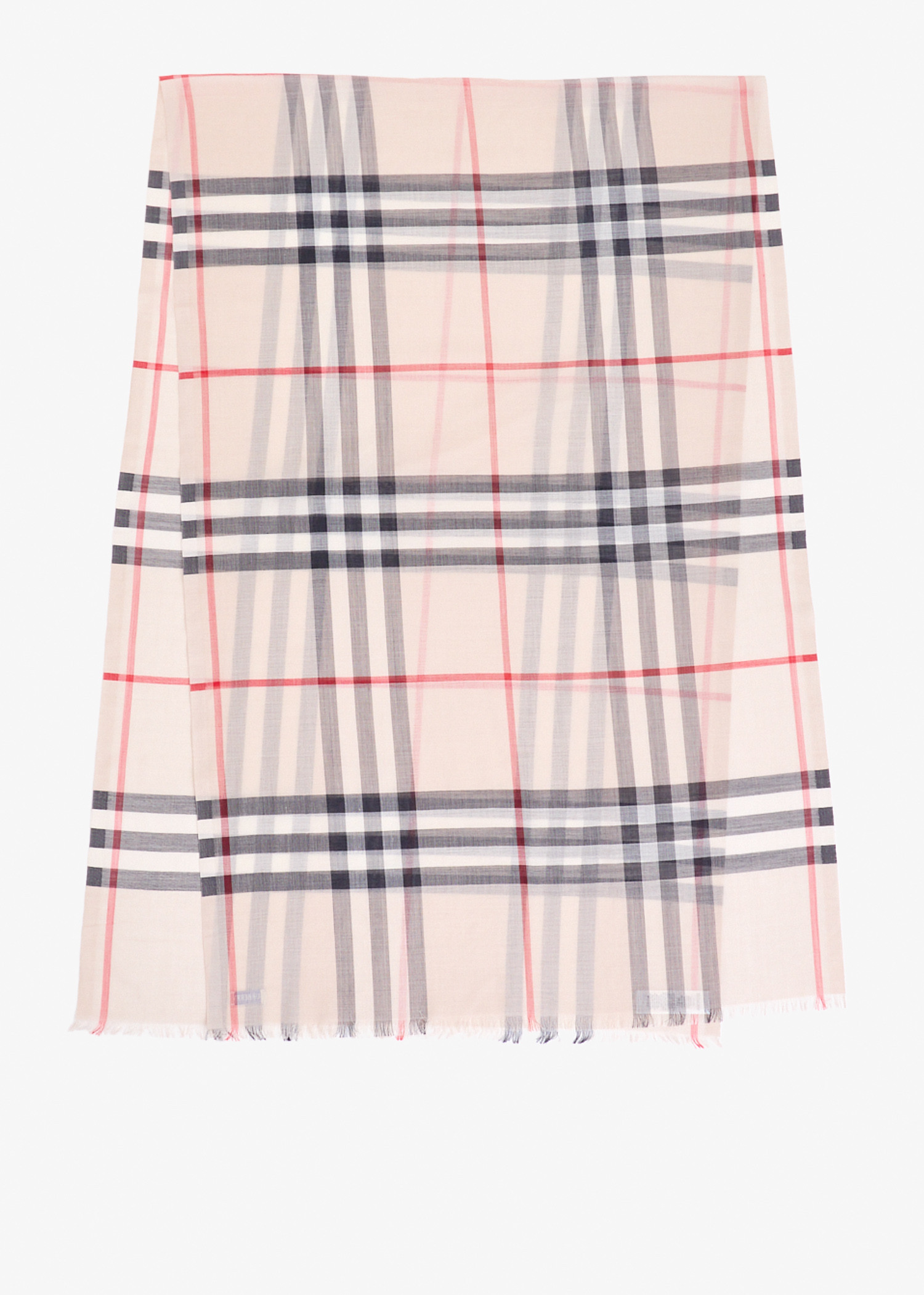 Wide Check silk scarf, Printed
Wide Check silk scarf, Printed