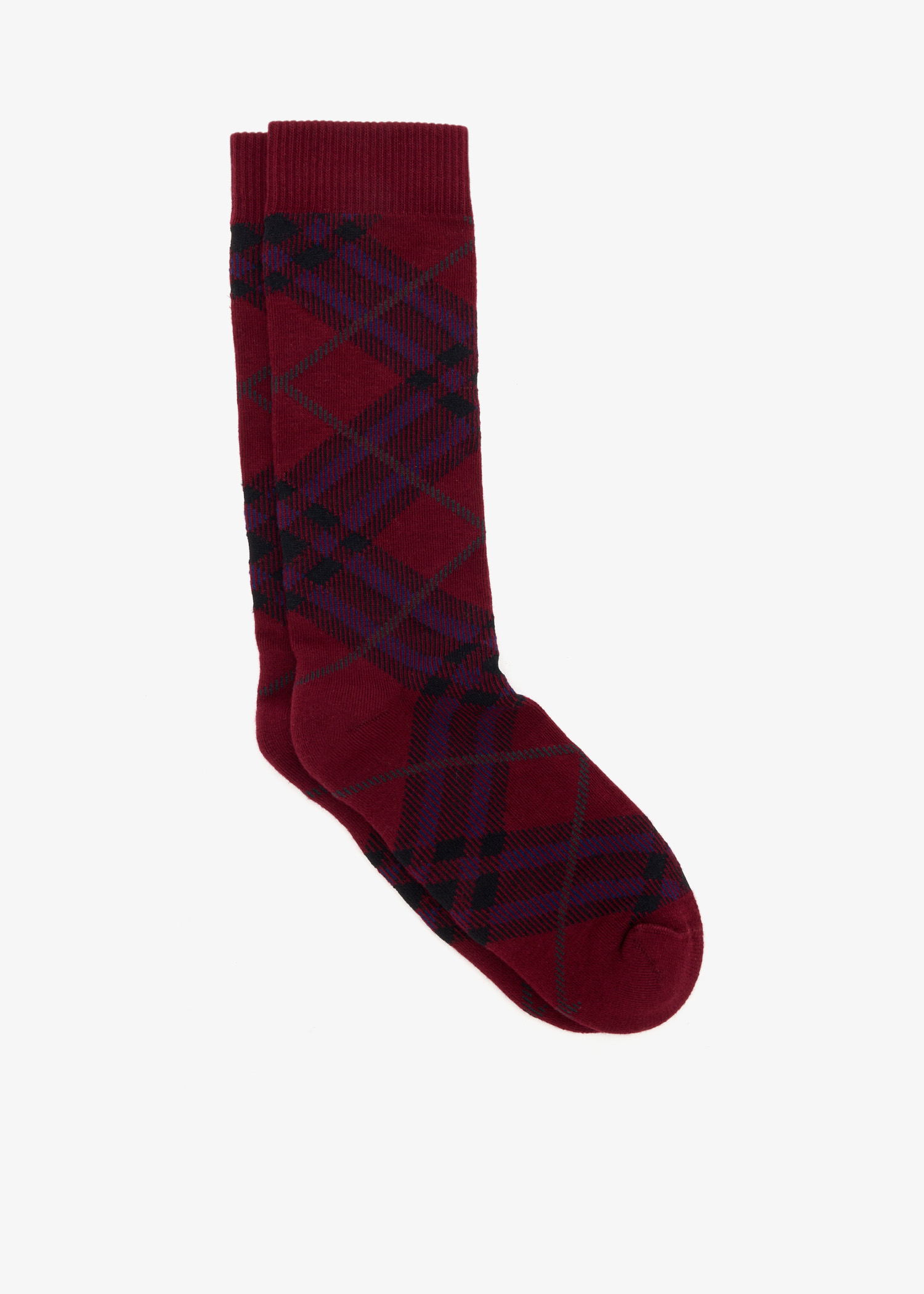 Check Cotton Blend socks, Burgundy
Check Cotton Blend socks, Burgundy