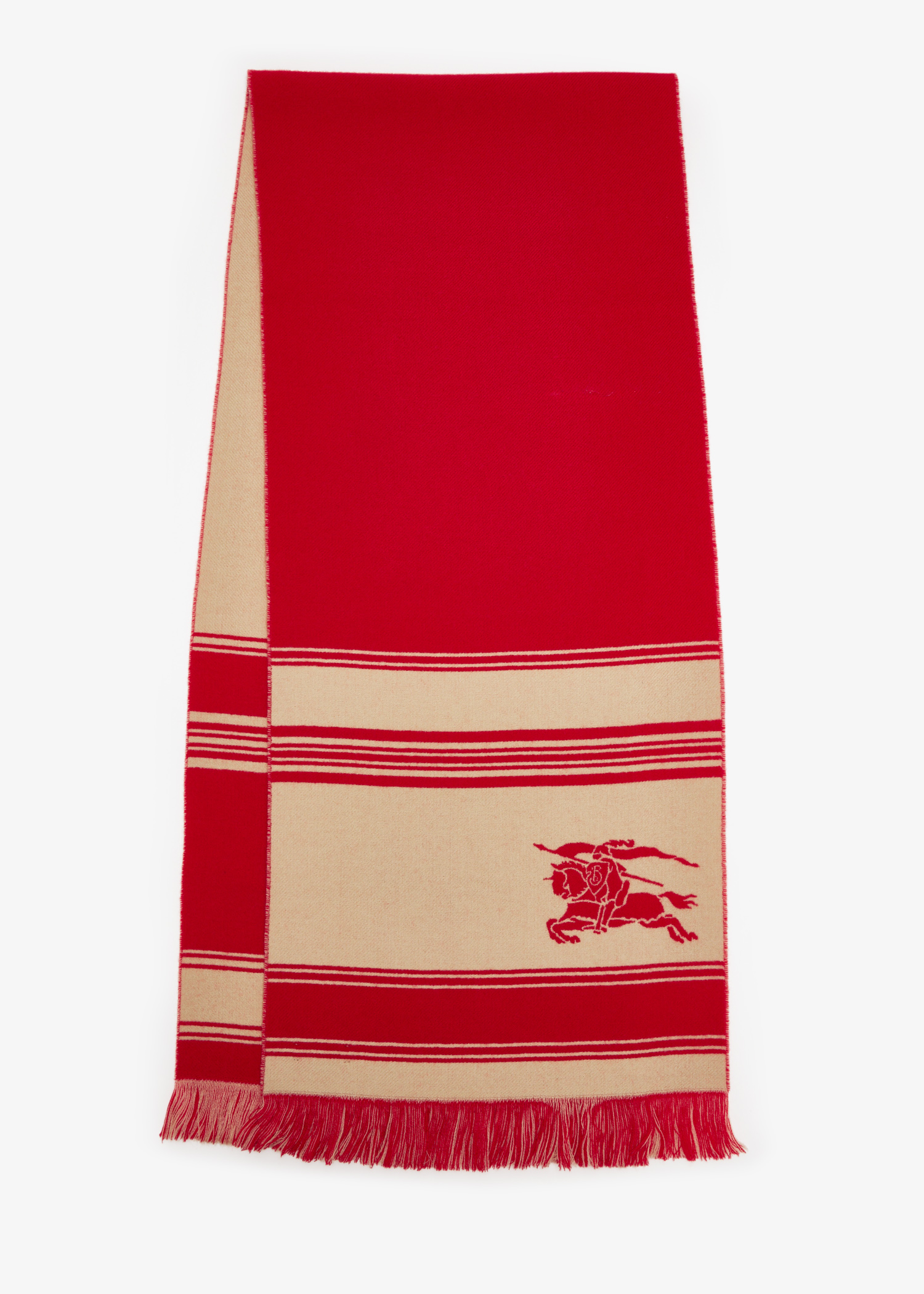 EKD Striped wool scarf, Red
EKD Striped wool scarf, Red