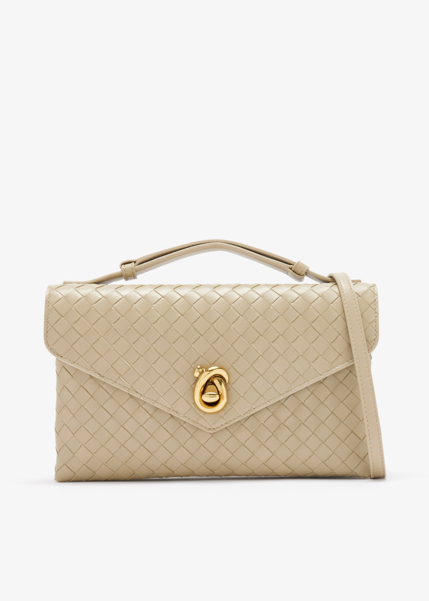 Knot Lock crossbody bag, Beige
Knot Lock crossbody bag, Beige