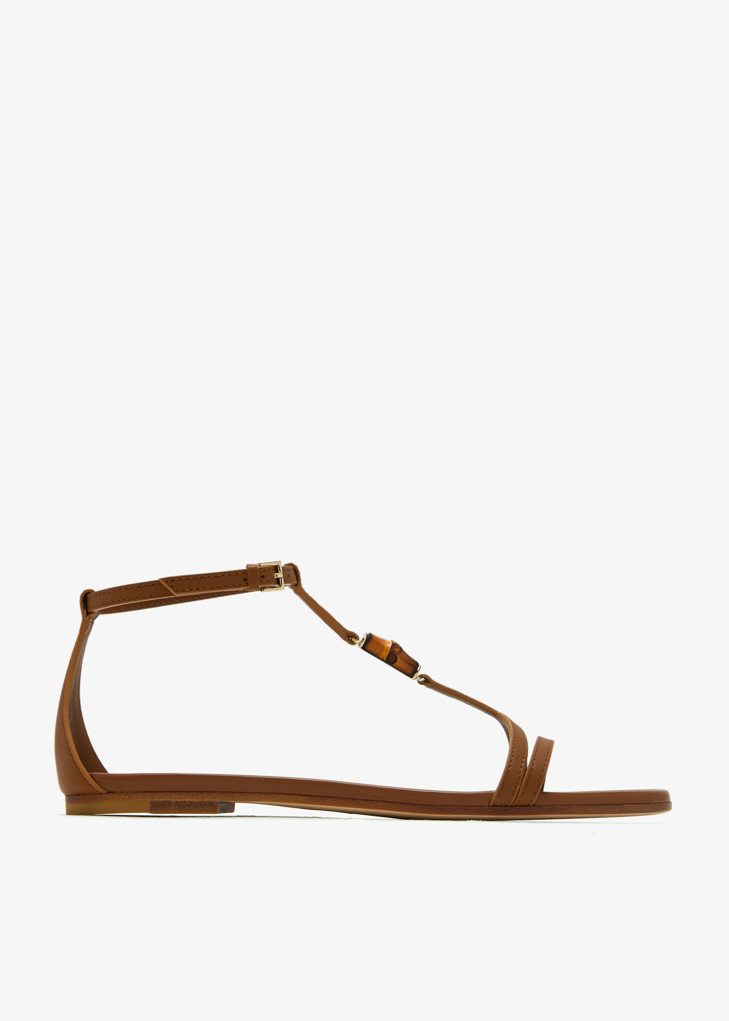 Bamboo thong flat sandals, Brown
Bamboo thong flat sandals, Brown