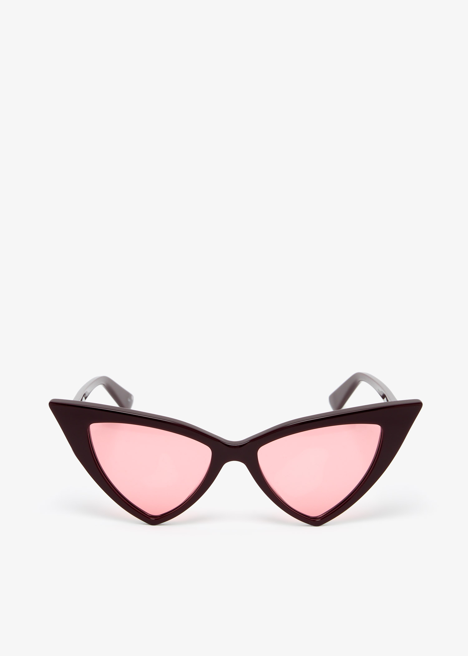 Spike cat-eye sunglasses, Burgundy
Spike cat-eye sunglasses, Burgundy