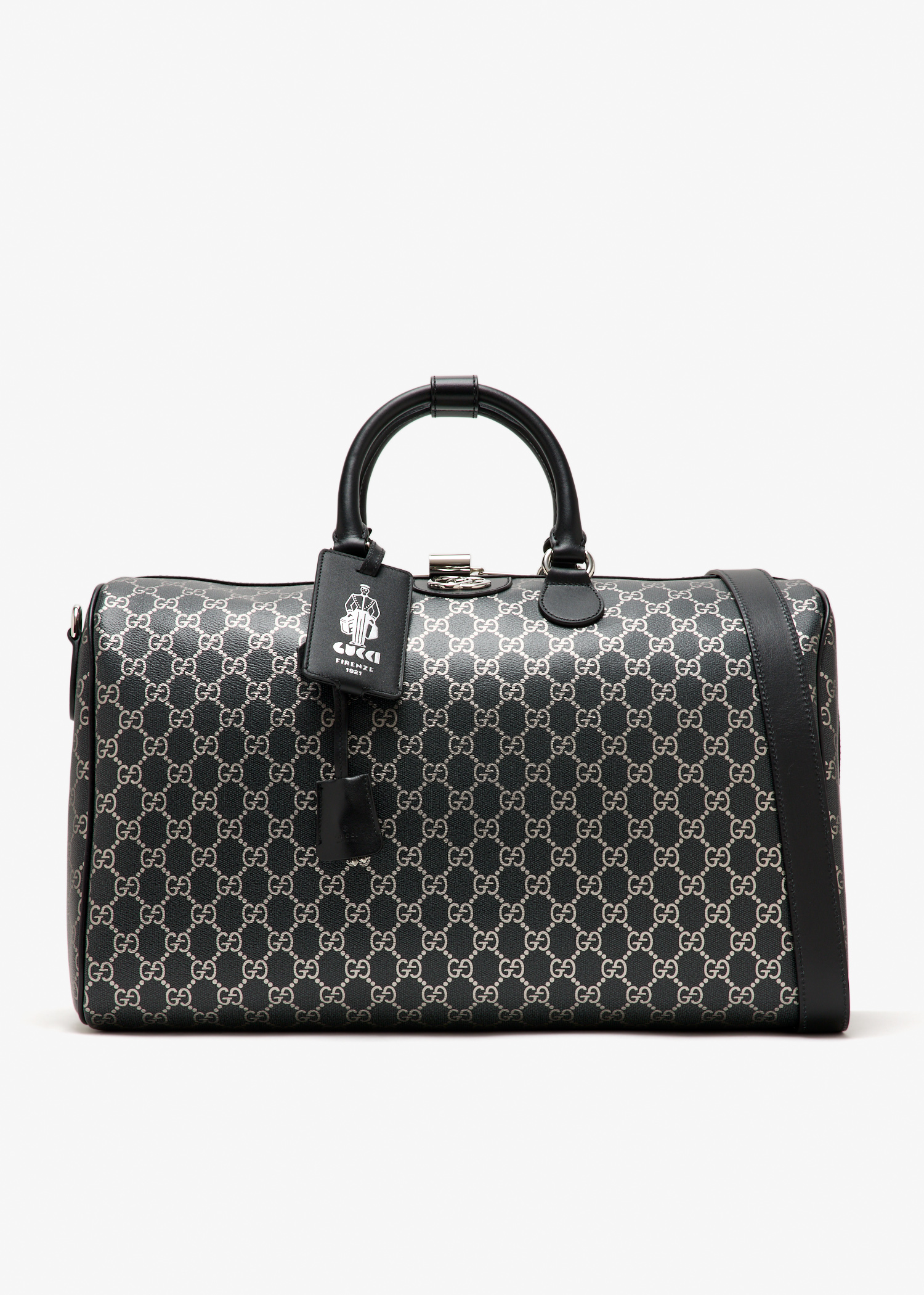 Medium duffle bag, Black
Medium duffle bag, Black