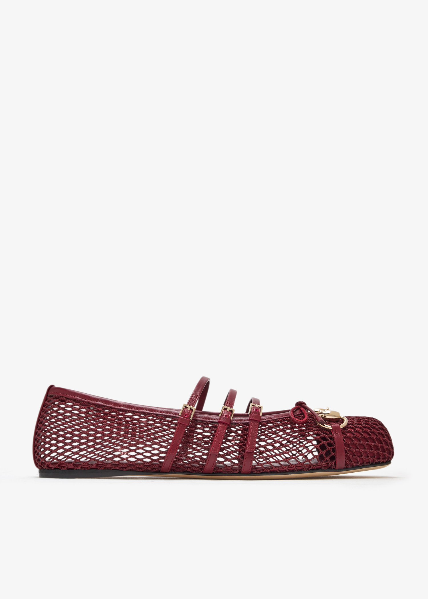 Horsebit ballet flats, Burgundy
Horsebit ballet flats, Burgundy