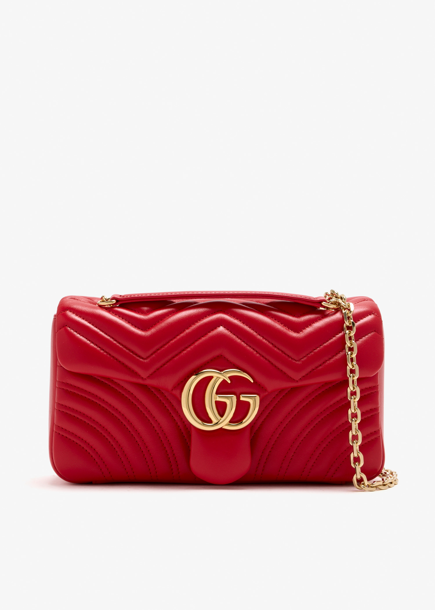 GG Marmont medium shoulder bag, Red
GG Marmont medium shoulder bag, Red