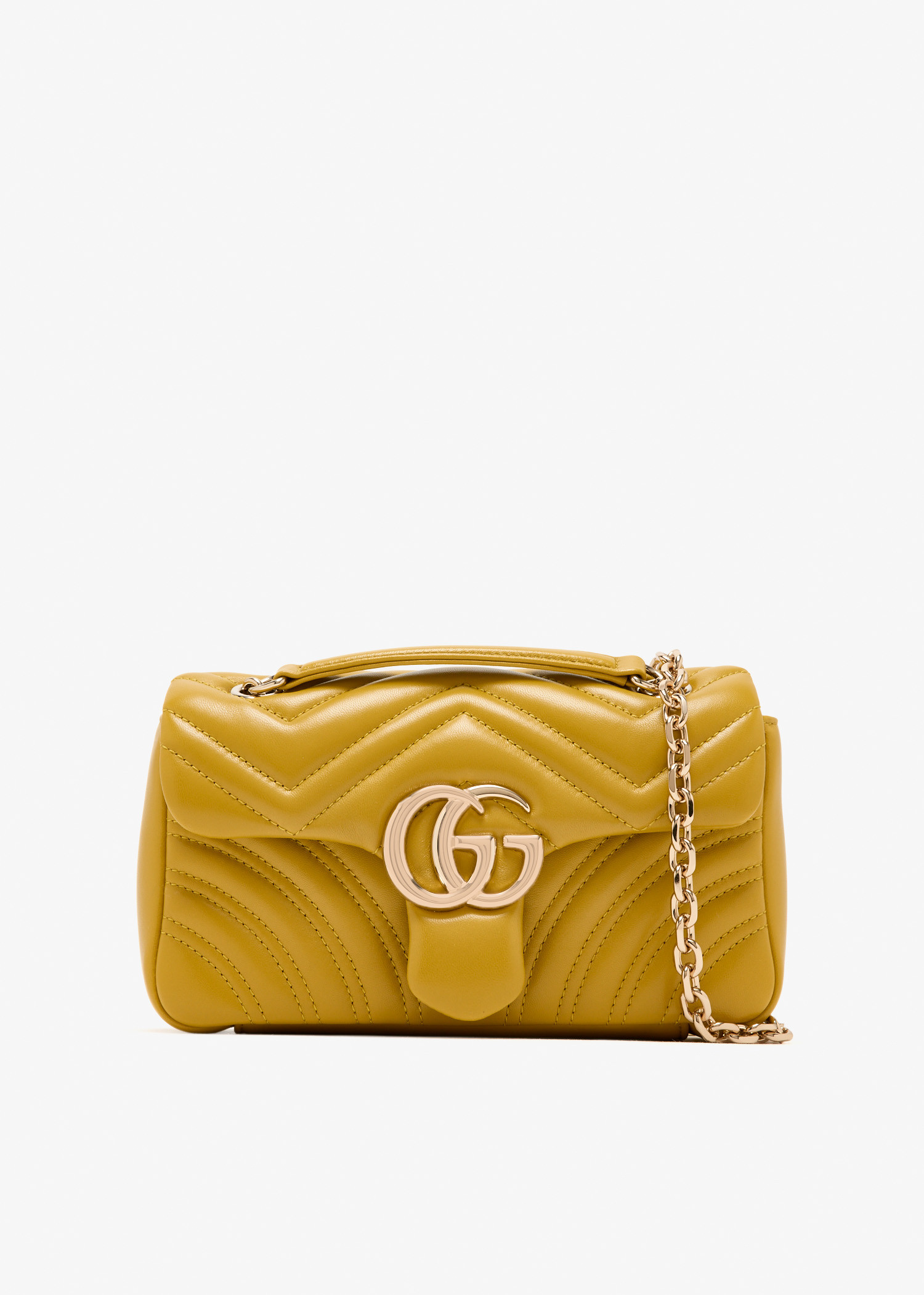 GG Marmont small shoulder bag, Yellow
GG Marmont small shoulder bag, Yellow