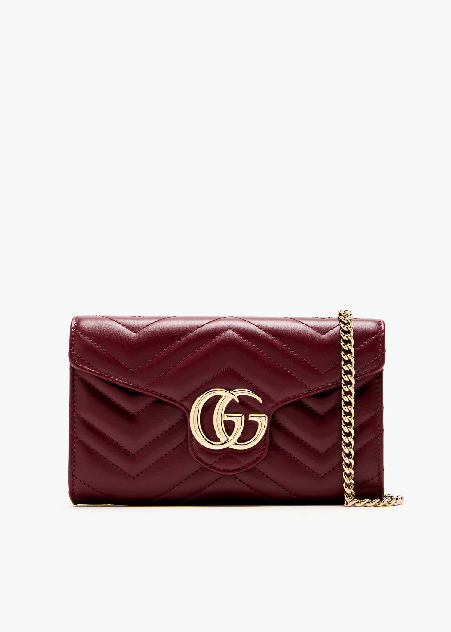GG Marmont chain wallet, Red
GG Marmont chain wallet, Red
