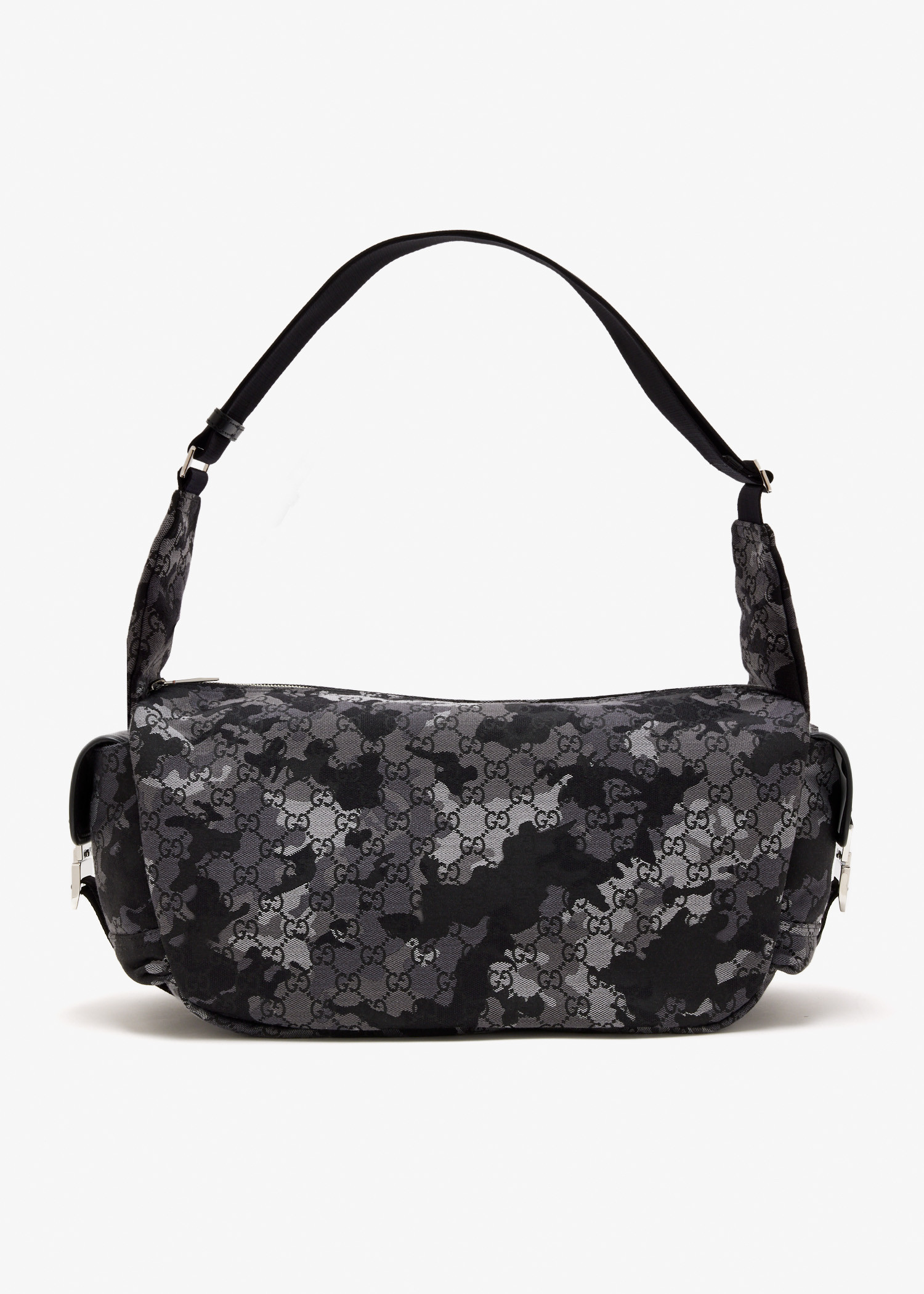 GG canvas large crossbody bag, Black
GG canvas large crossbody bag, Black