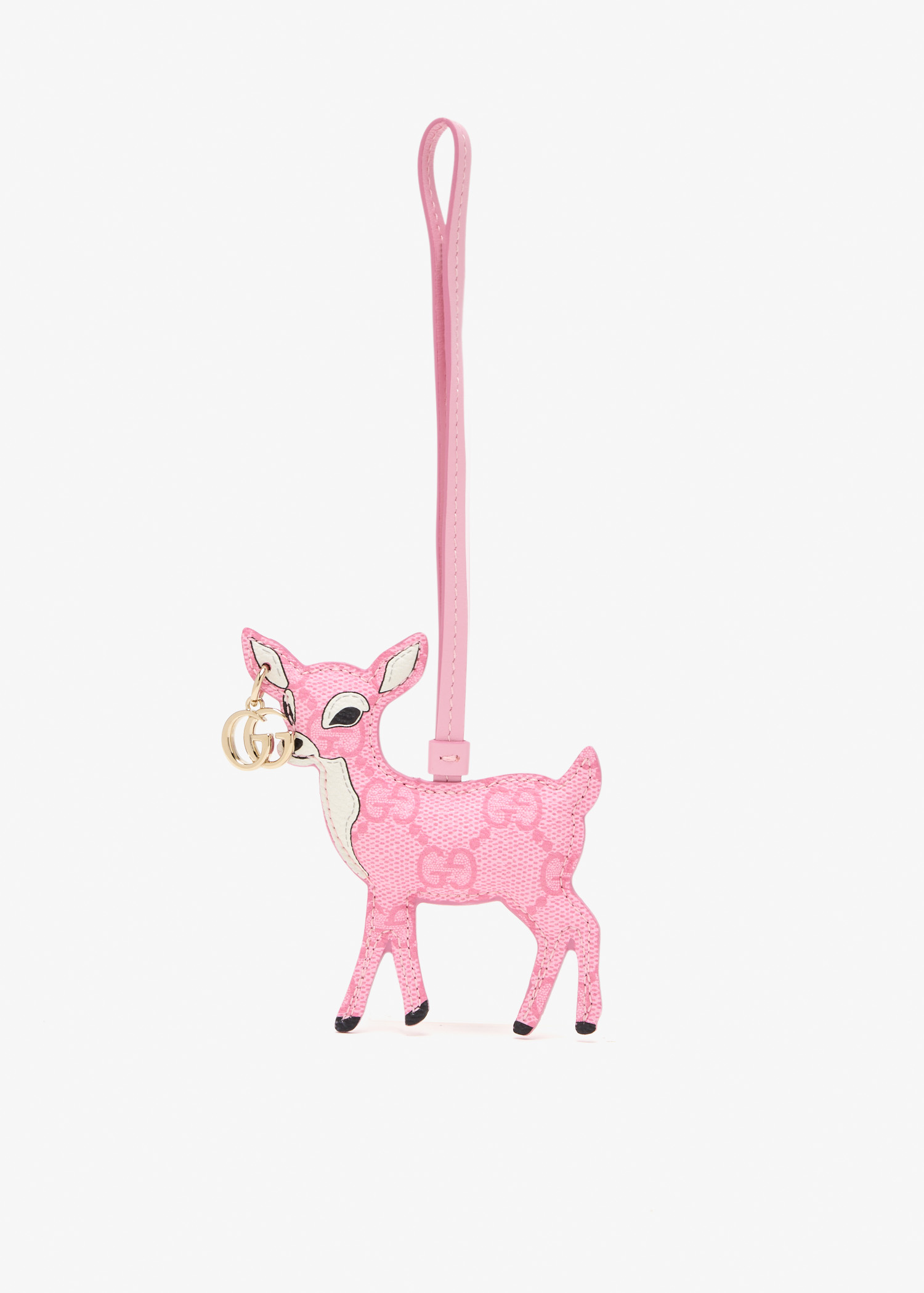 Deer-shaped bag charm, Pink
Deer-shaped bag charm, Pink