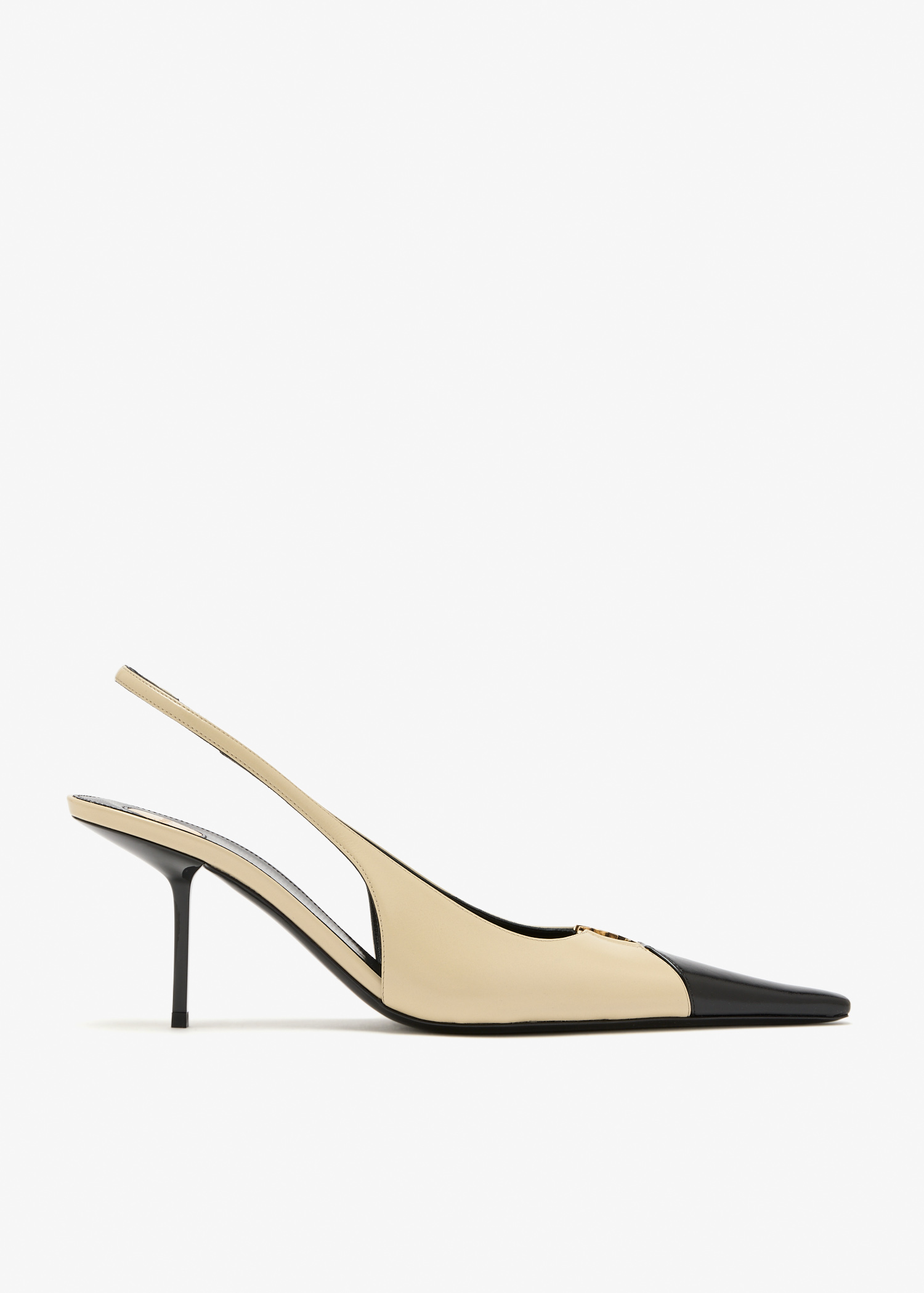Babylone Breteuil slingback pumps, White
Babylone Breteuil slingback pumps, White