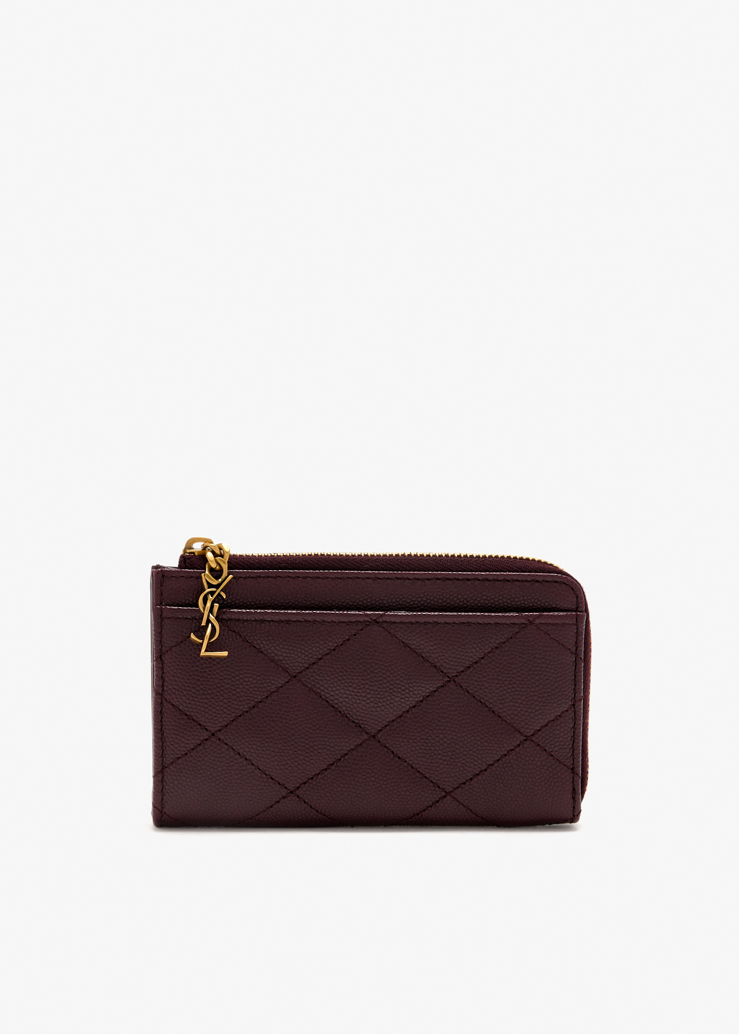 Cassandre Bijou zip card case, Burgundy
Cassandre Bijou zip card case, Burgundy