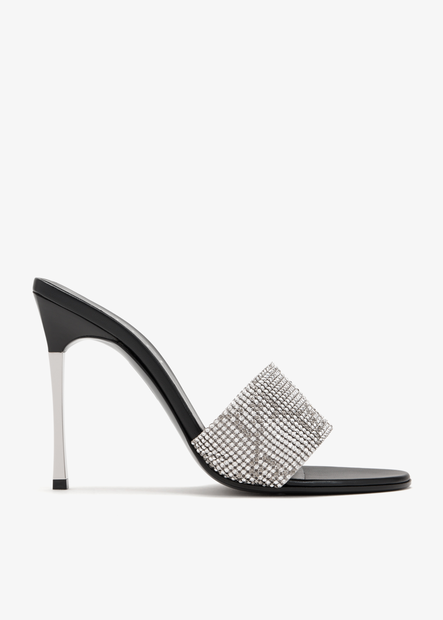 Bombshell crystal sandals, Silver
Bombshell crystal sandals, Silver
