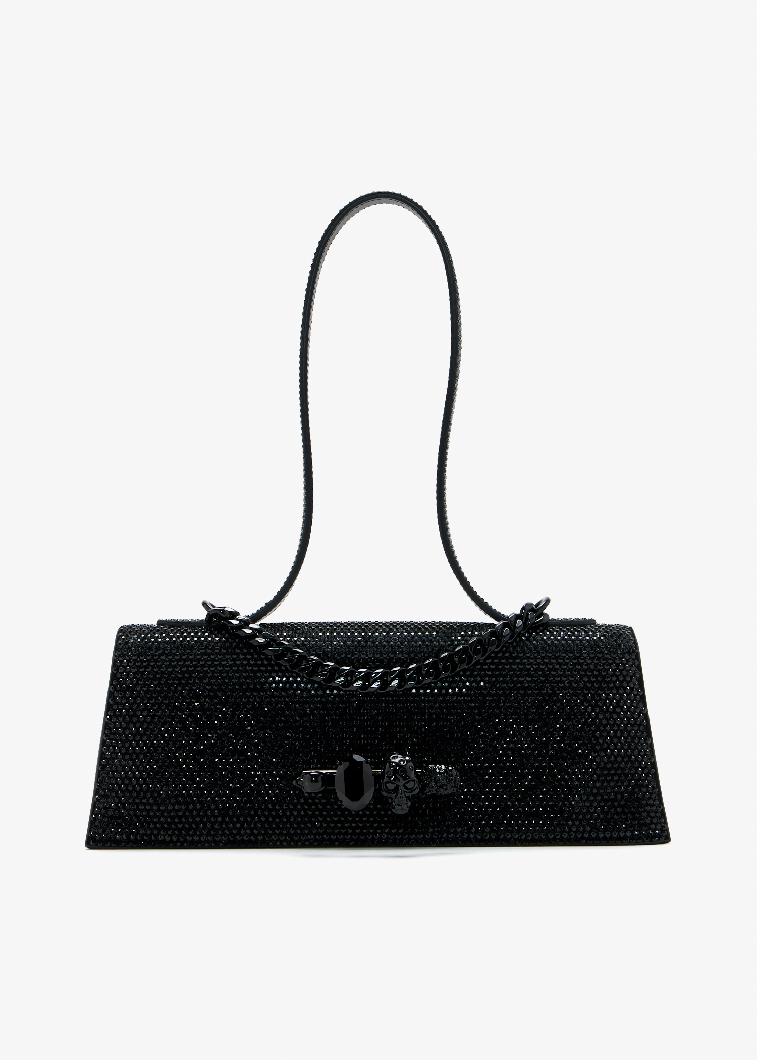 Jewelled top-handle bag, Black
Jewelled top-handle bag, Black
