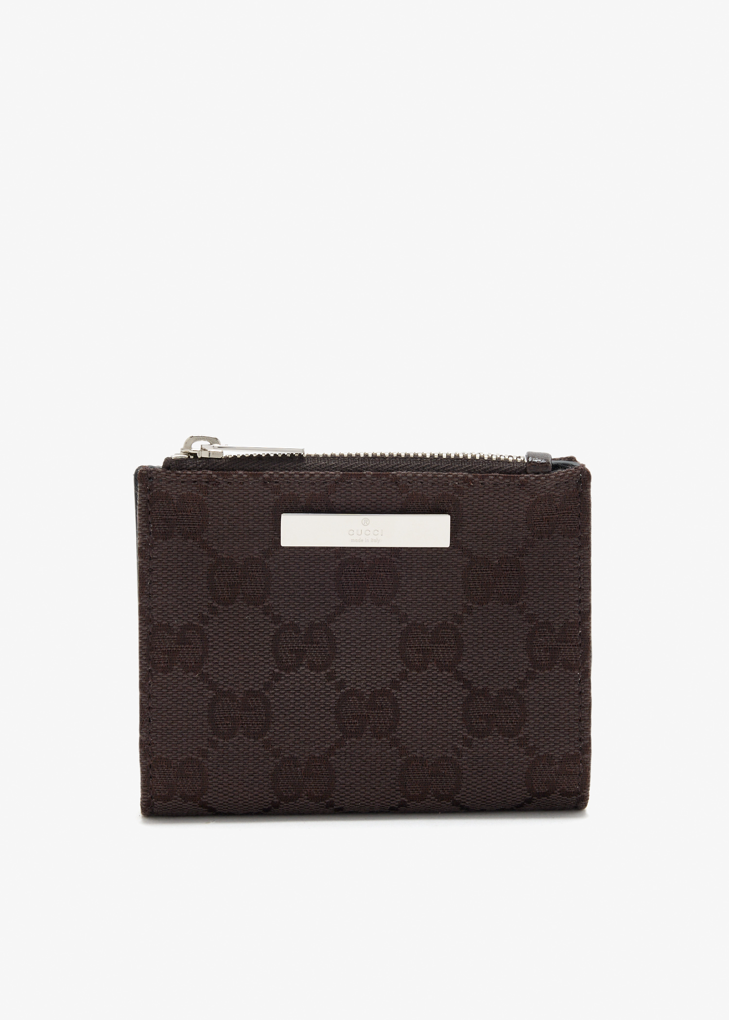 Logo plaque small wallet, Brown
Logo plaque small wallet, Brown